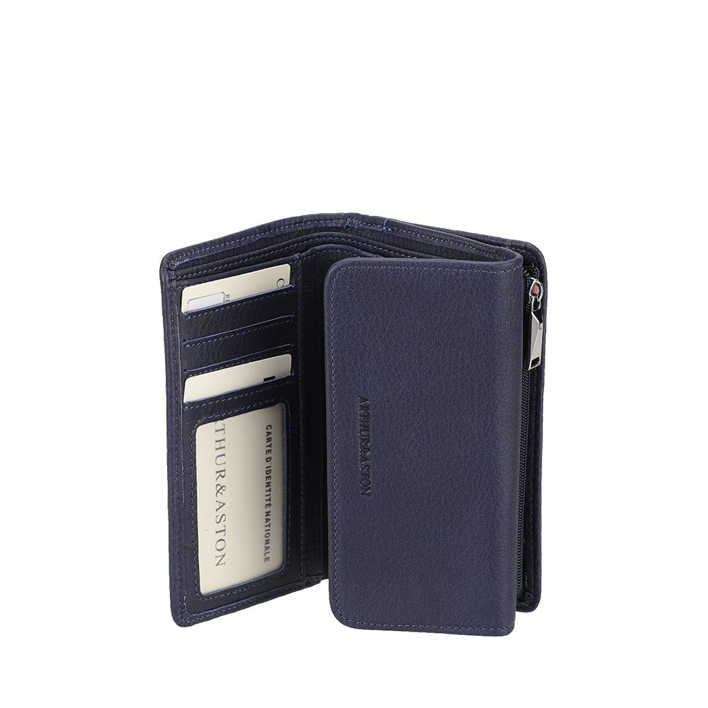 Portefeuille compact cuir Ange