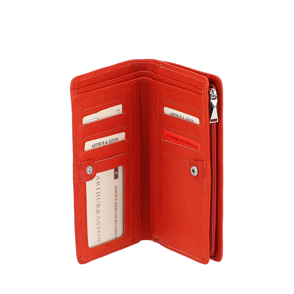 Grand Portefeuille Ange en cuir