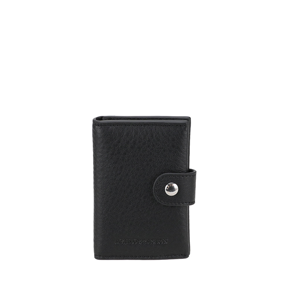 Petit Porte-cartes à pression Cuir Ange