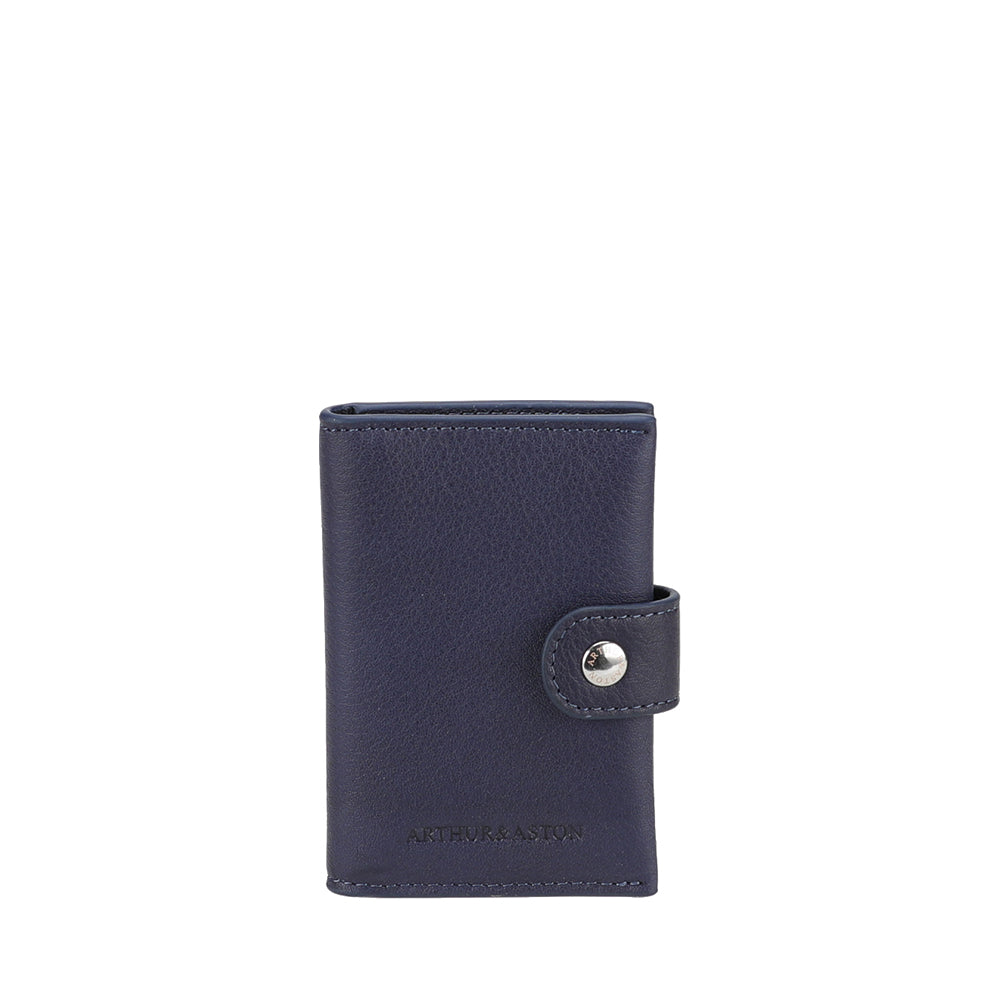 Petit Porte-cartes à pression Cuir Ange