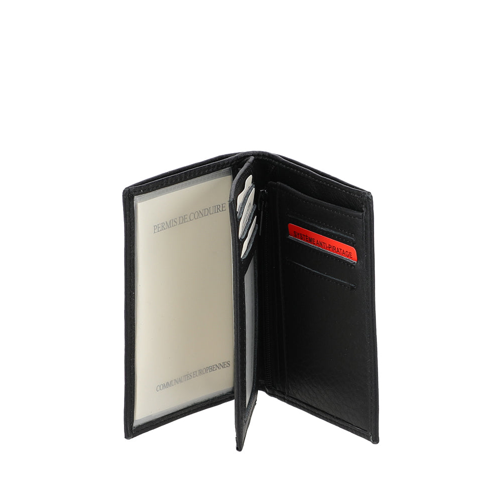 Moyen Portefeuille Cuir Ange