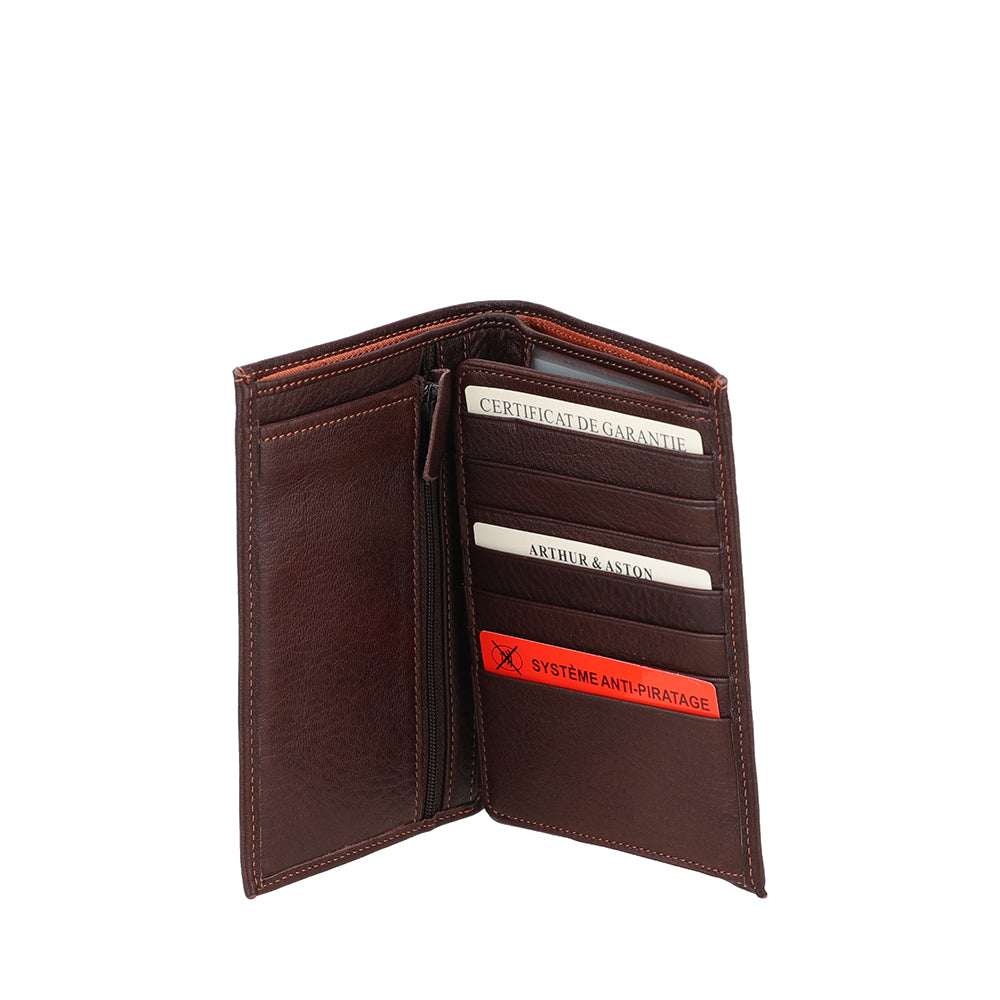 Grand Portefeuille Cuir Ange