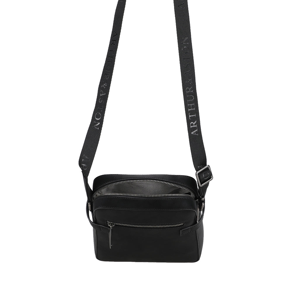 Sac Travers M Misha croûte de cuir