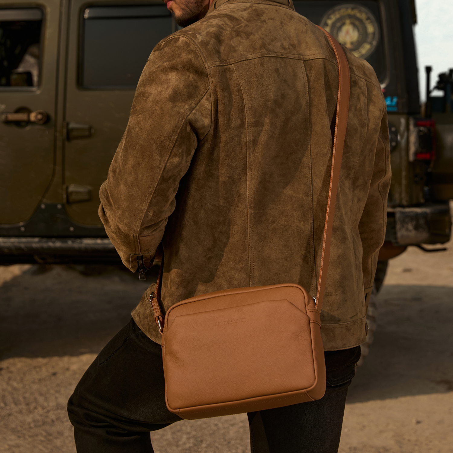 Sac bandoulière Siméon Cuir