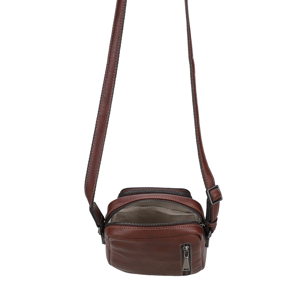 Petit sac travers cuir Nairo