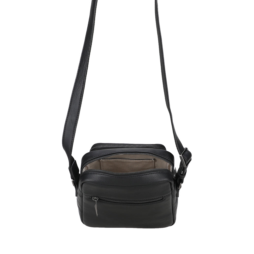 Grand sac travers cuir Nairo