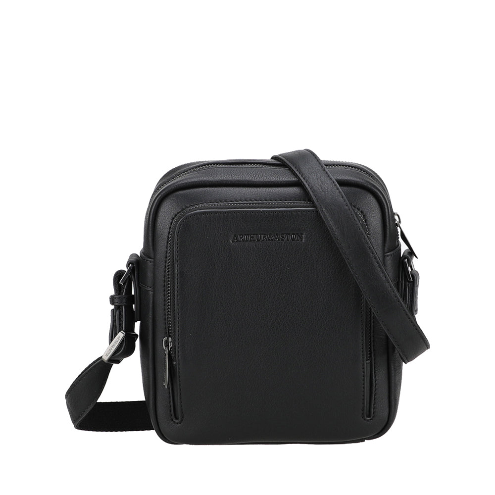 Grand sac travers 2 compartiments cuir Nairo
