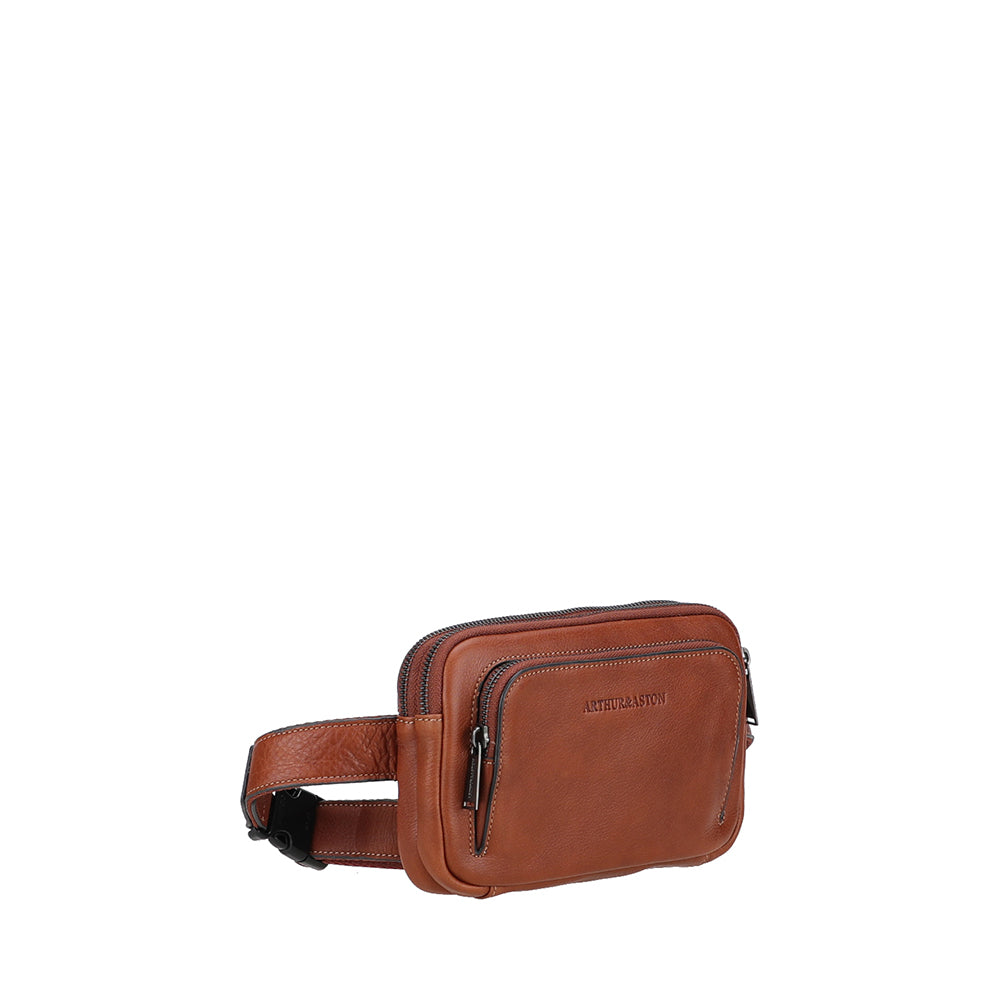 Sac banane extra plate en cuir Nairo