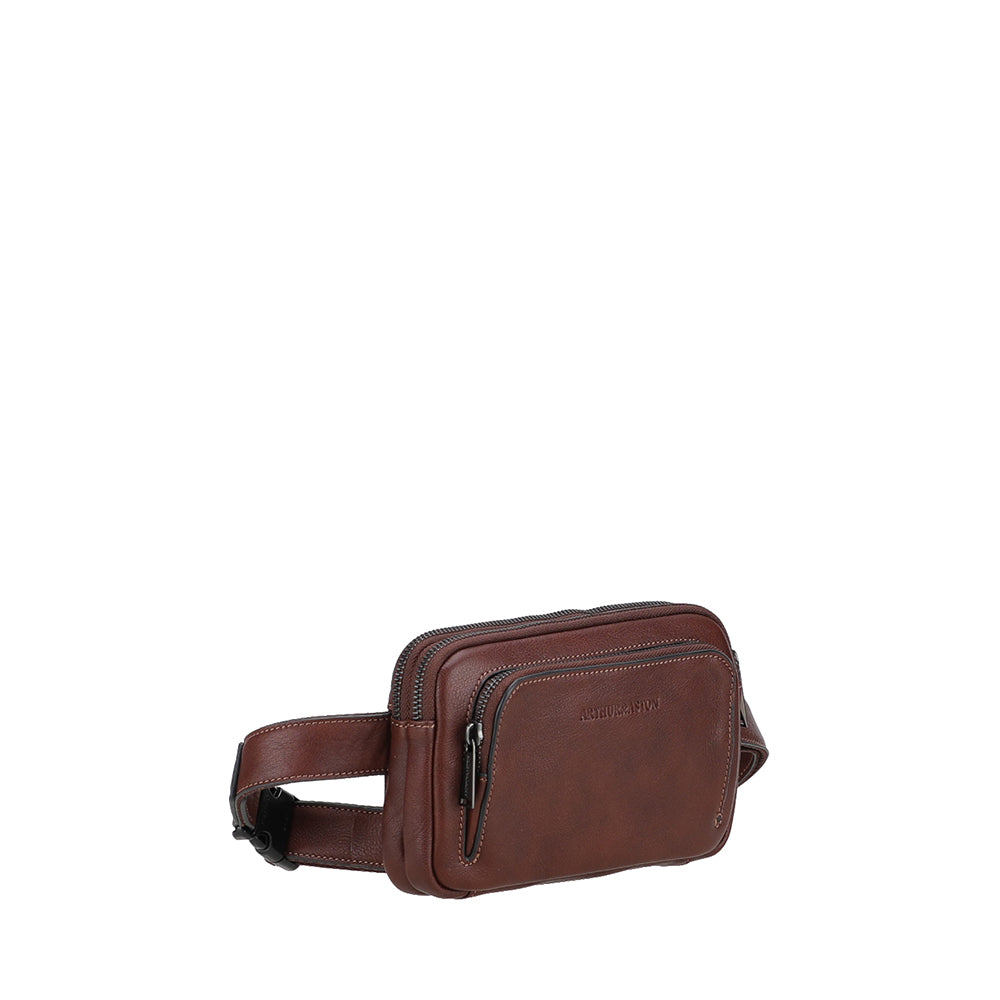 Sac banane extra plate en cuir Nairo