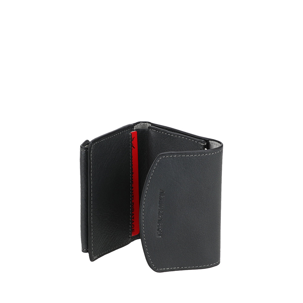 Petit porte monnaie à pression cuir Nairo