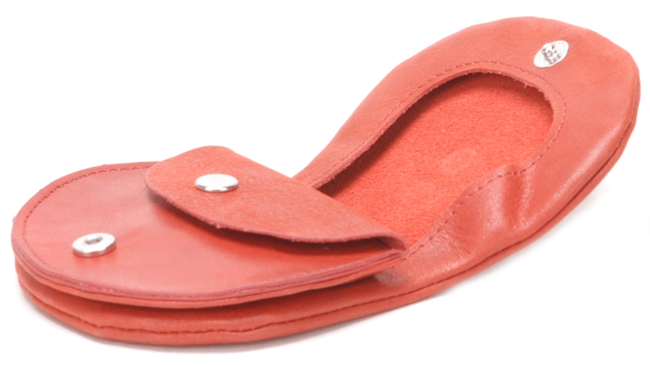 Porte-monnaie en cuir huilé Rose