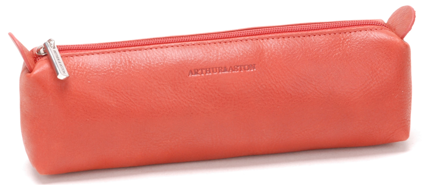 Oiled Leather Pen Case Pink