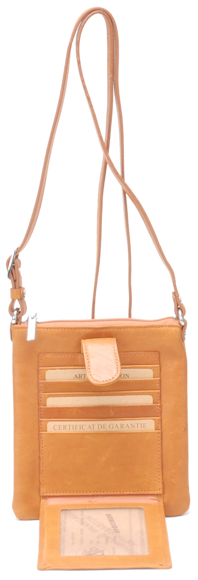 Pochette de voyage cuir huilé