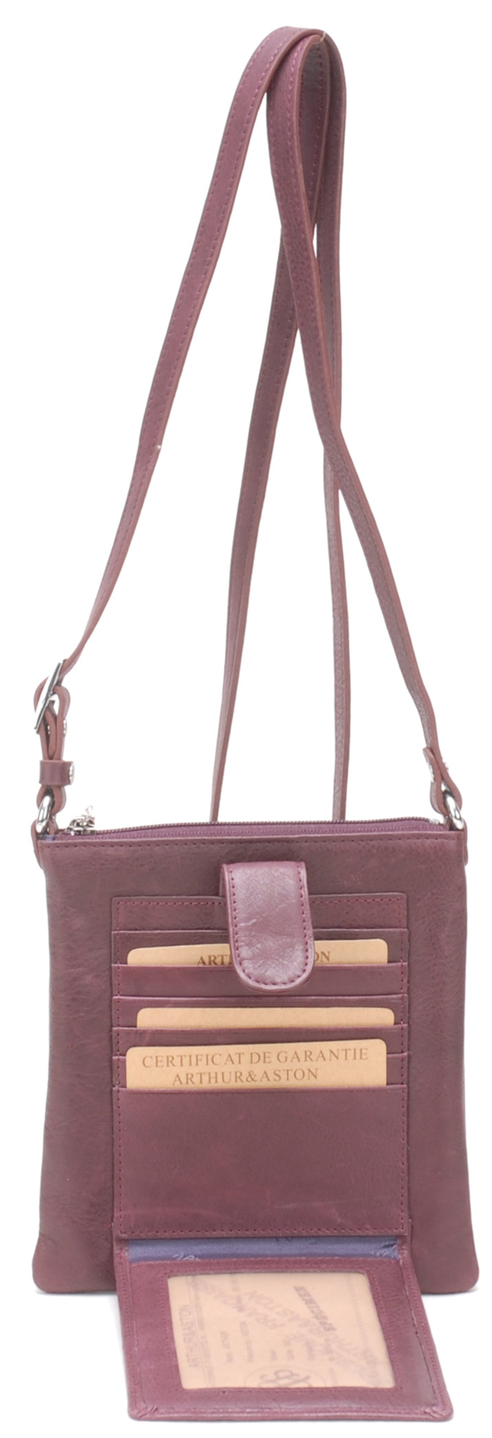 Pochette de voyage cuir huilé