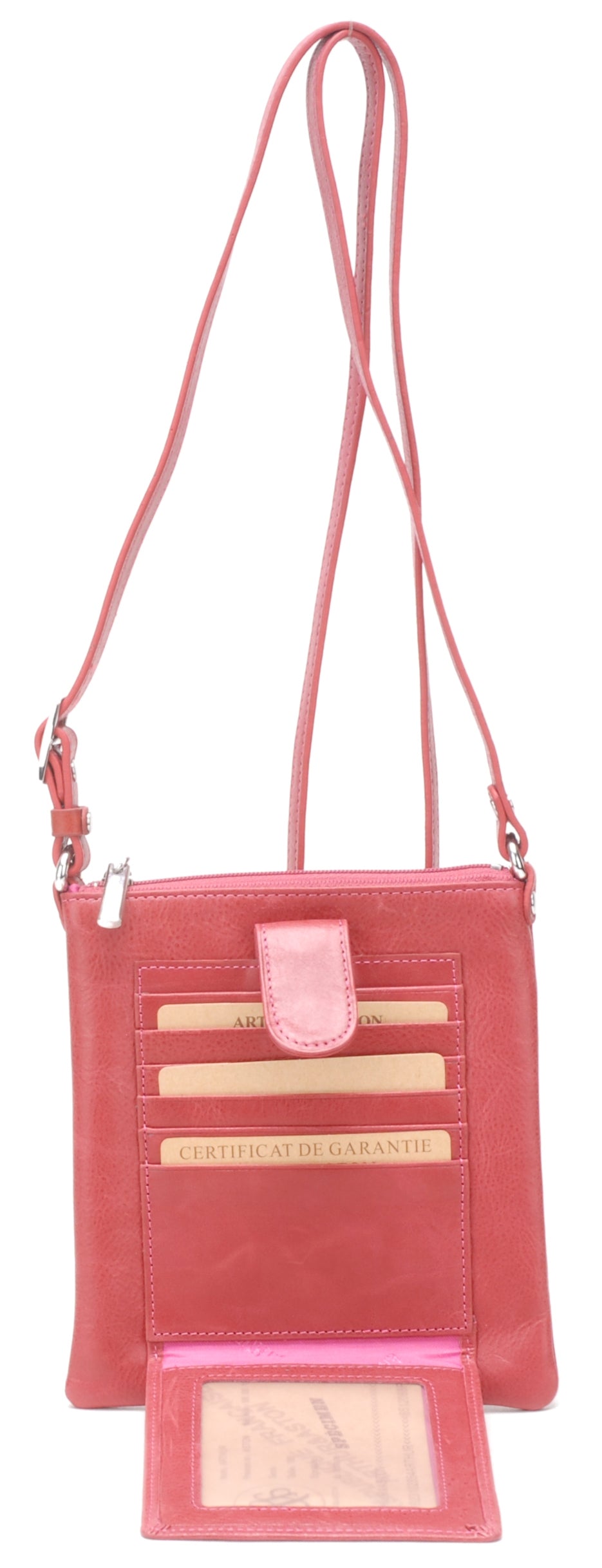 Pochette de voyage cuir huilé