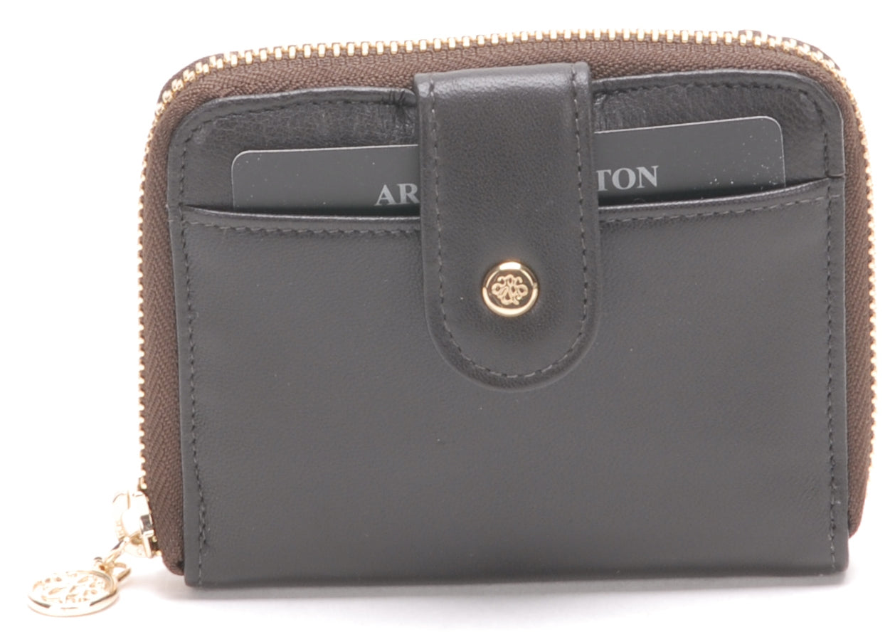 Porte-cartes cuir agneau plongé