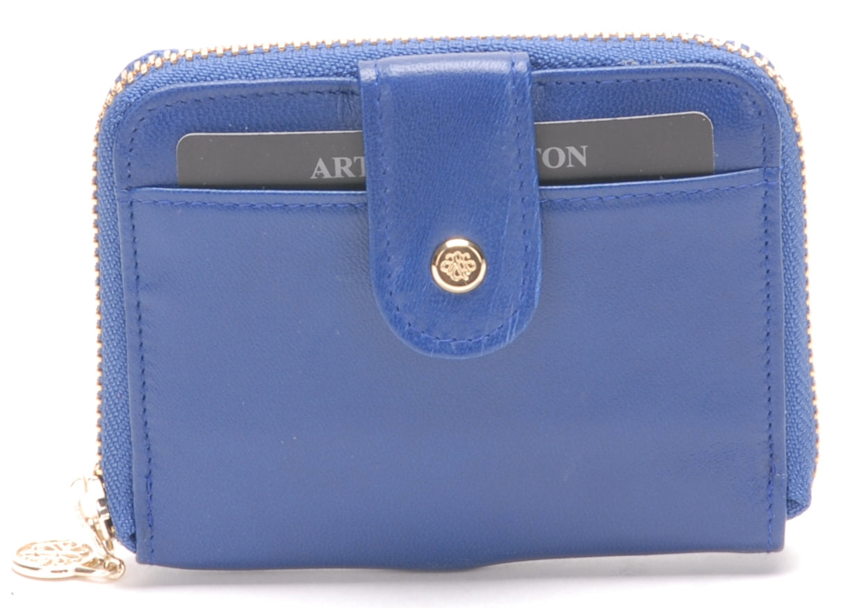 Porte-cartes cuir agneau plongé