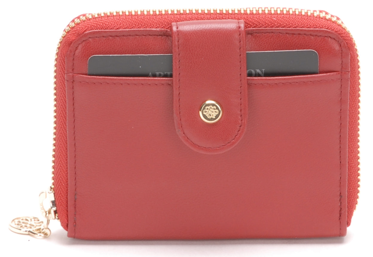 Porte-cartes cuir agneau plongé