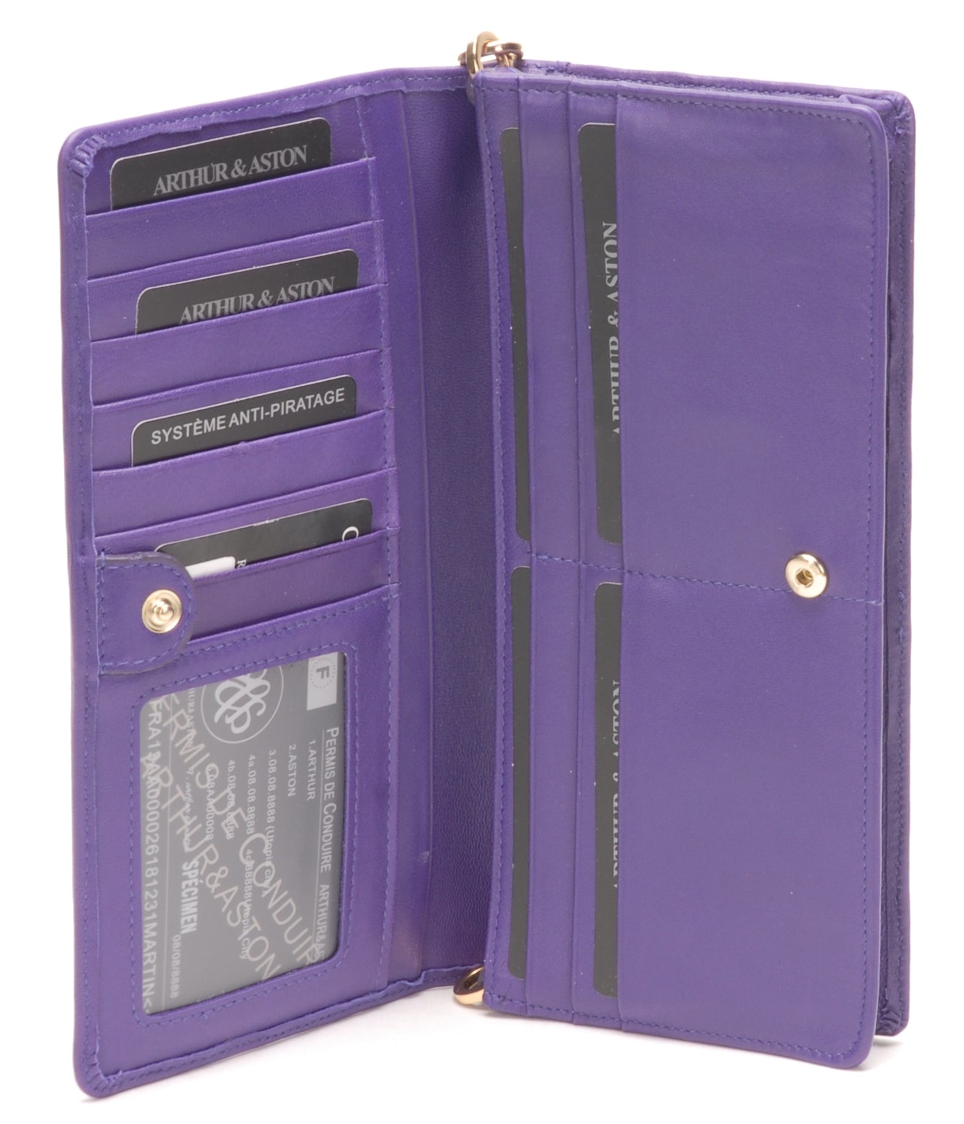 Compagnon cuir agneau plongé