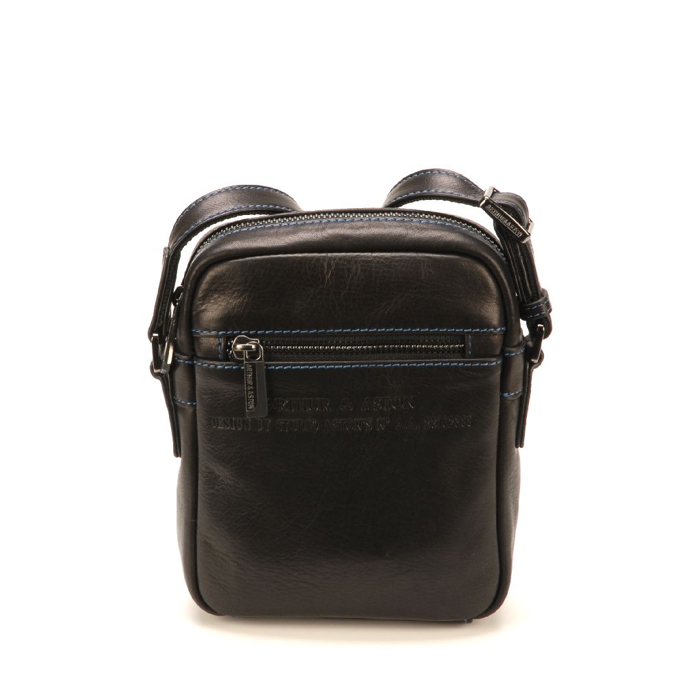 Sac travers Pablo en cuir plongé