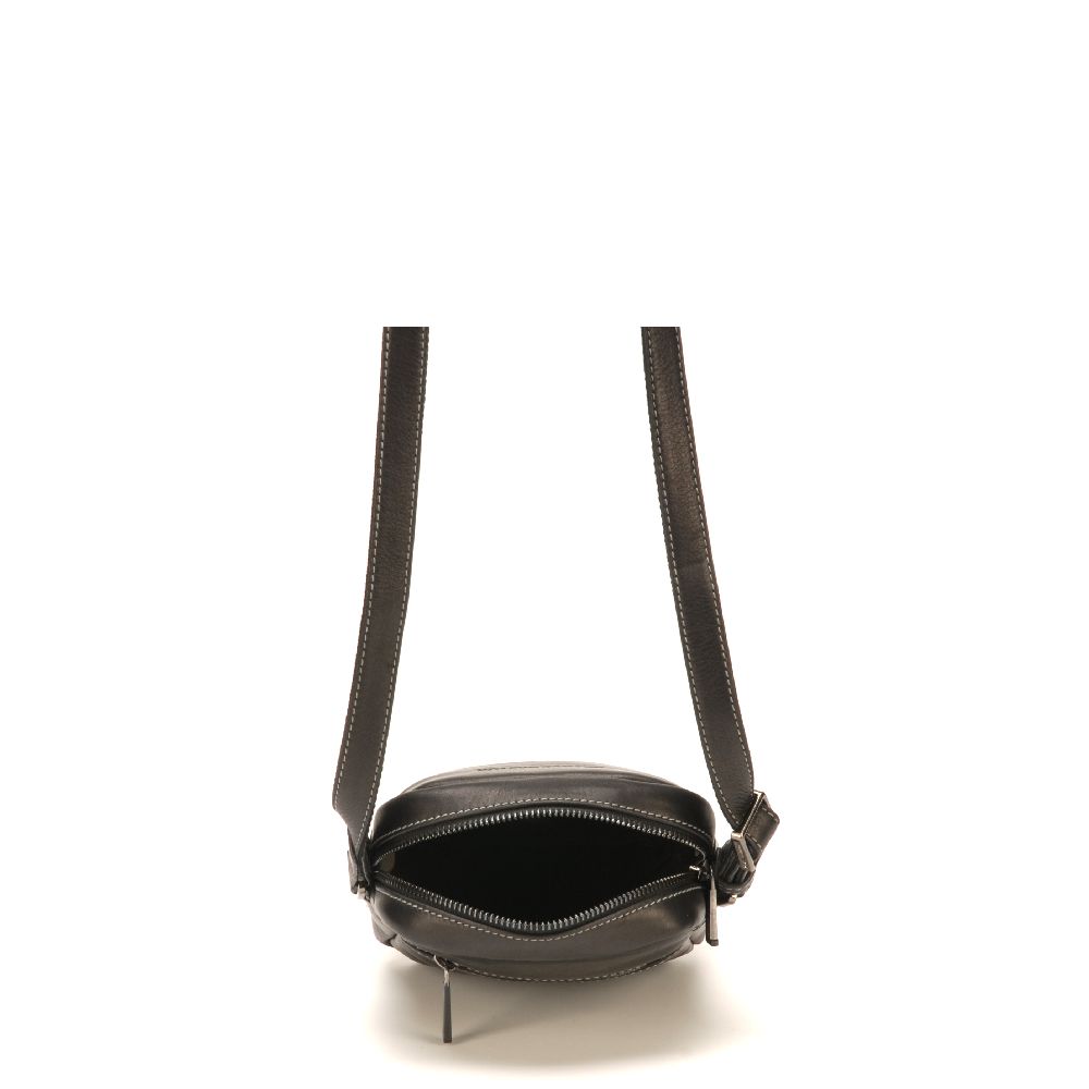 Sac travers Pablo en cuir plongé