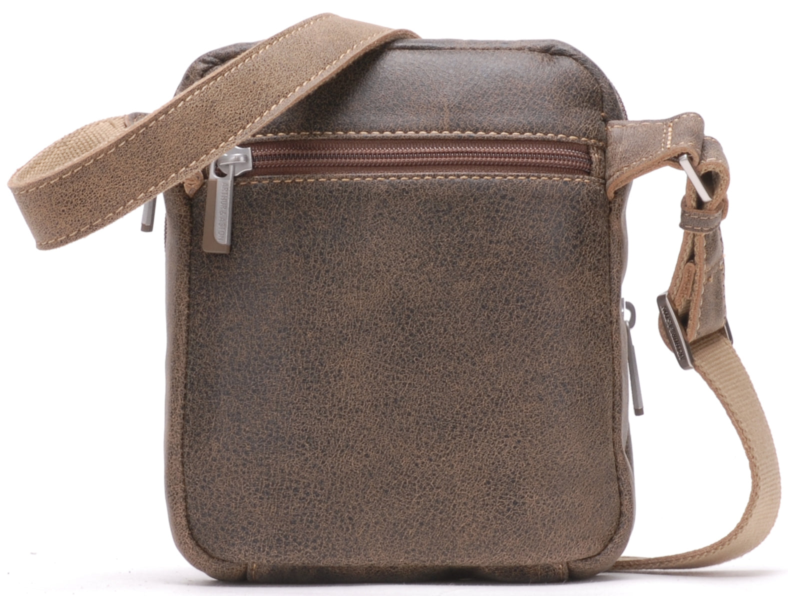 Cristiano small model crossbody bag in destroyed leather