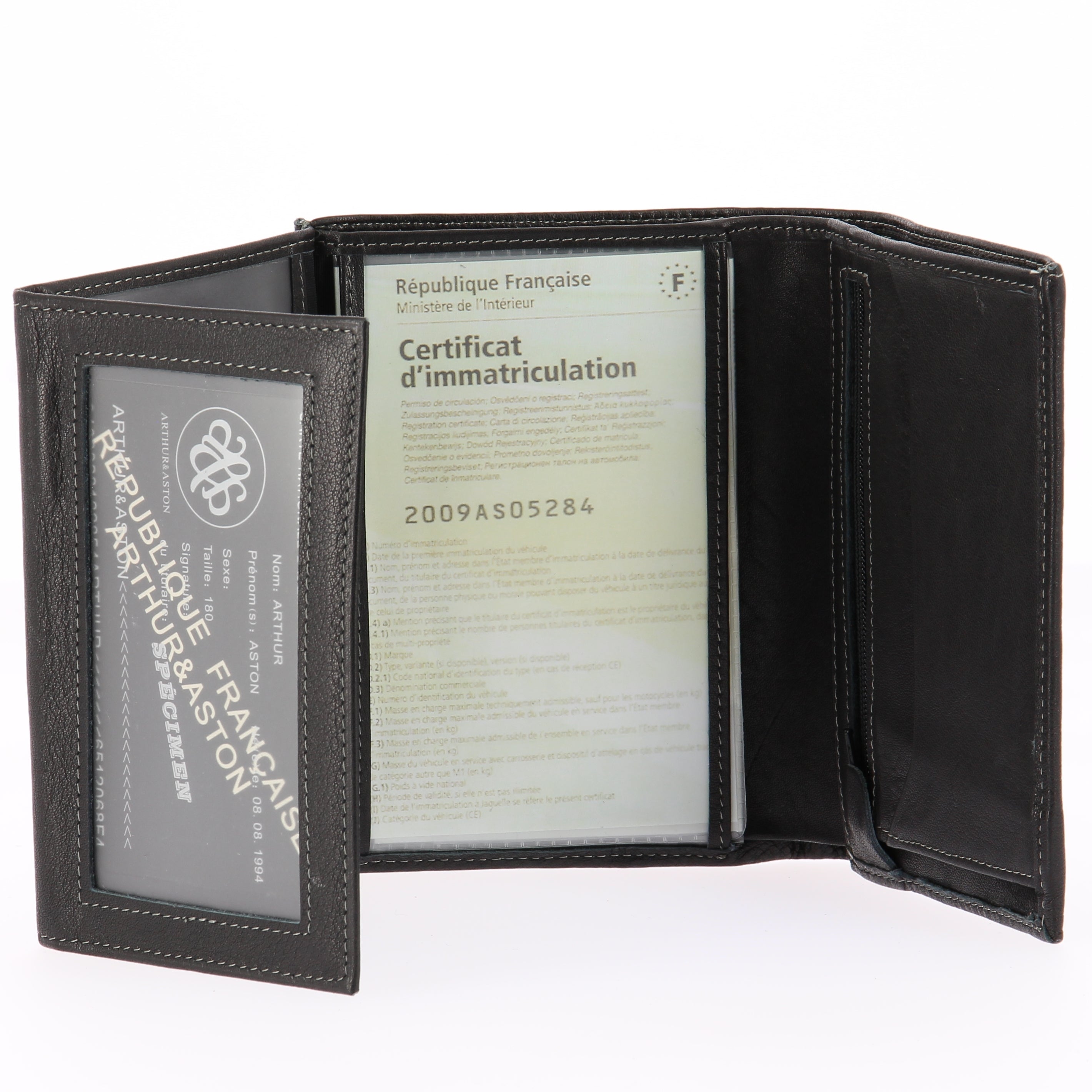 Novak Full Grain Leather Wallet