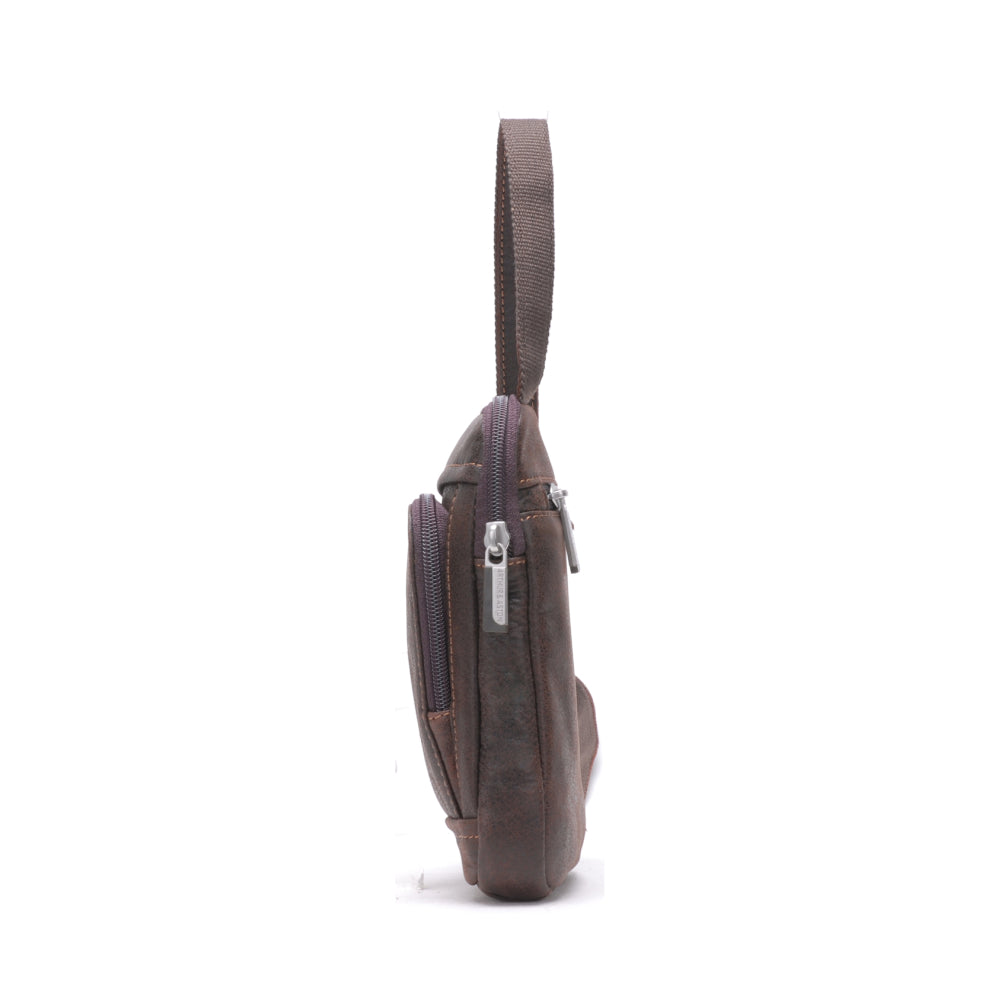 Sacoche holster Cristiano cuir destroy