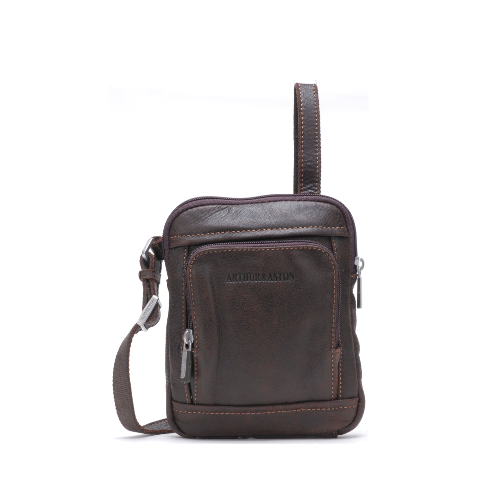 Sacoche holster Cristiano cuir destroy