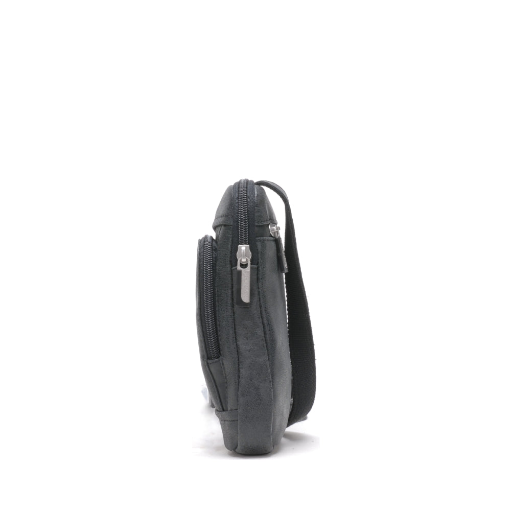 Sacoche holster Cristiano cuir destroy