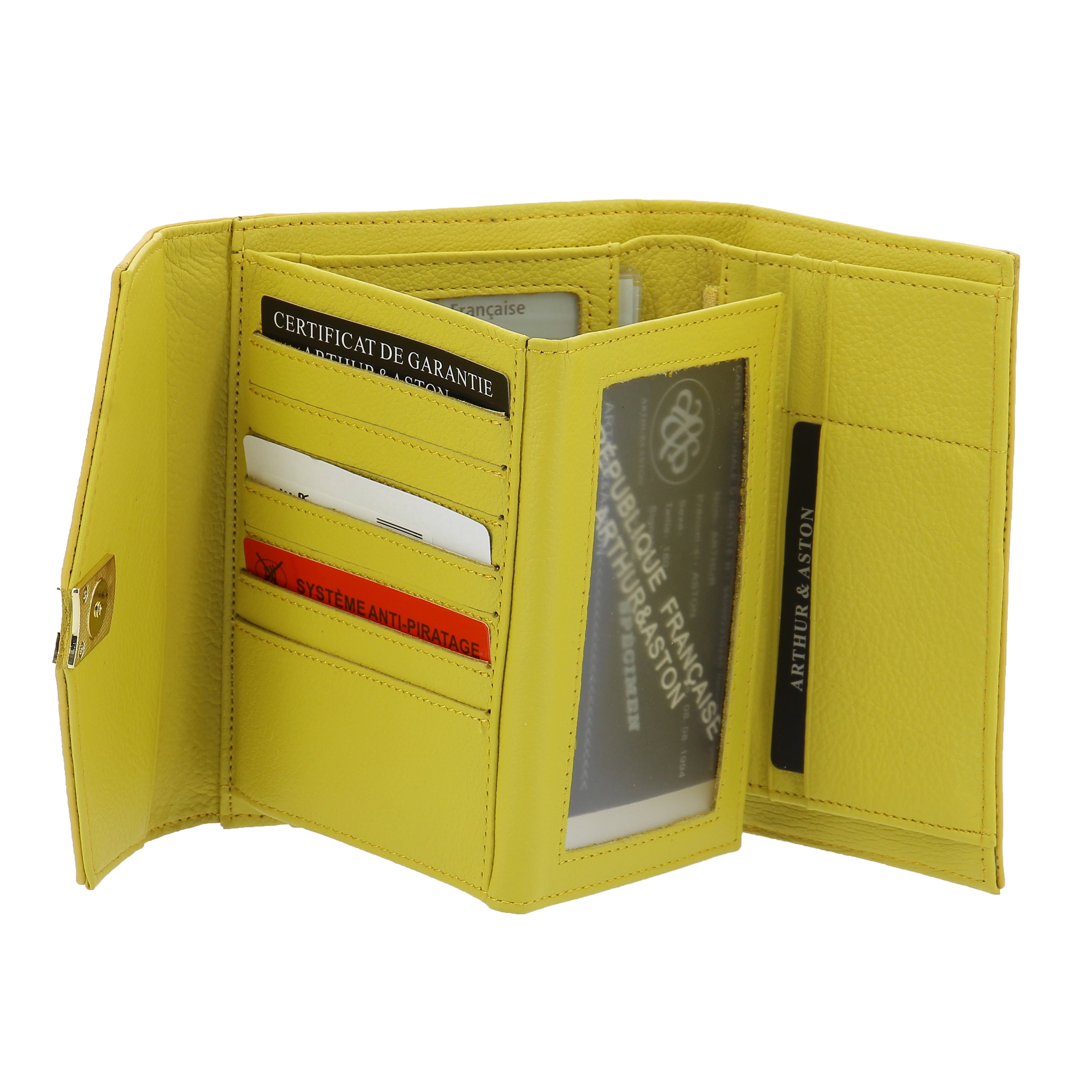 Portefeuille Glitter Cuir de vachette