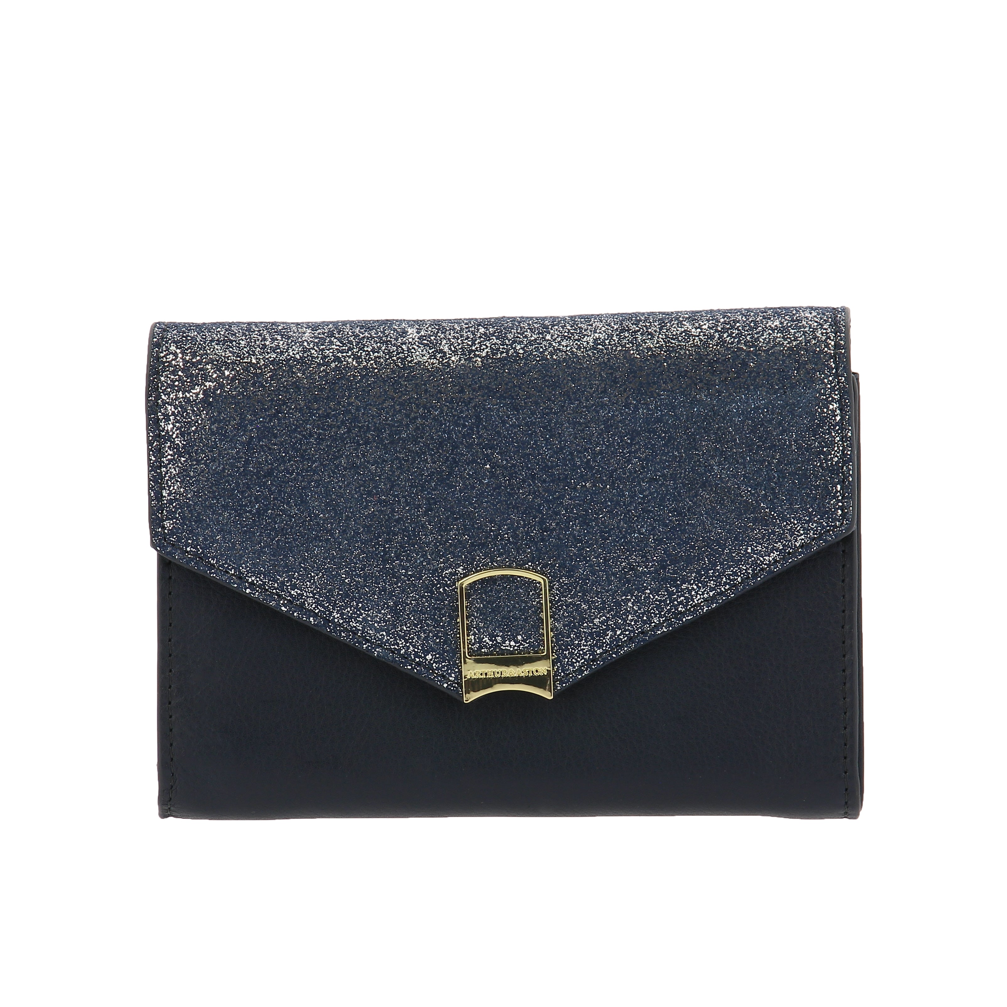 Portefeuille Glitter Cuir de vachette