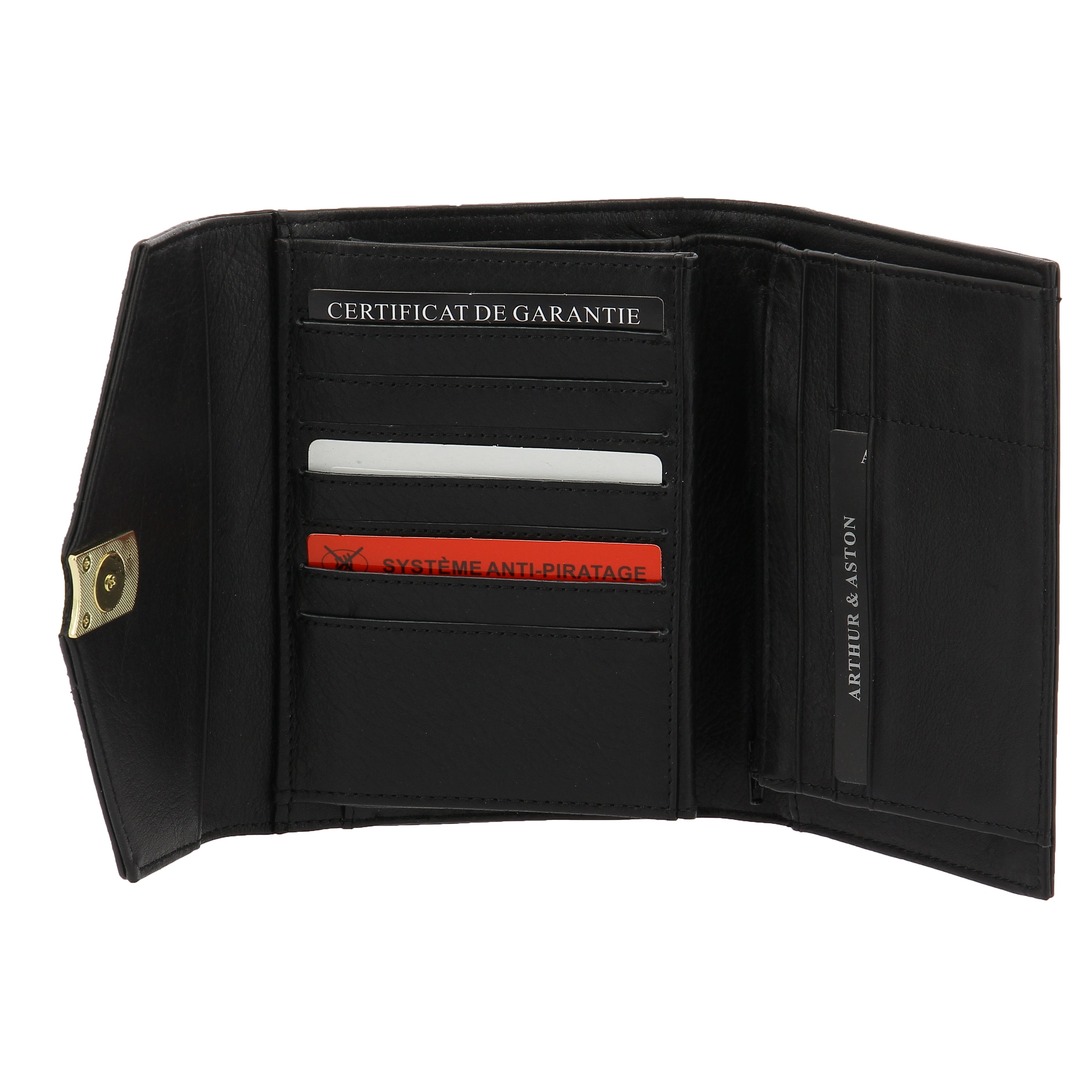 Portefeuille Glitter Cuir de vachette