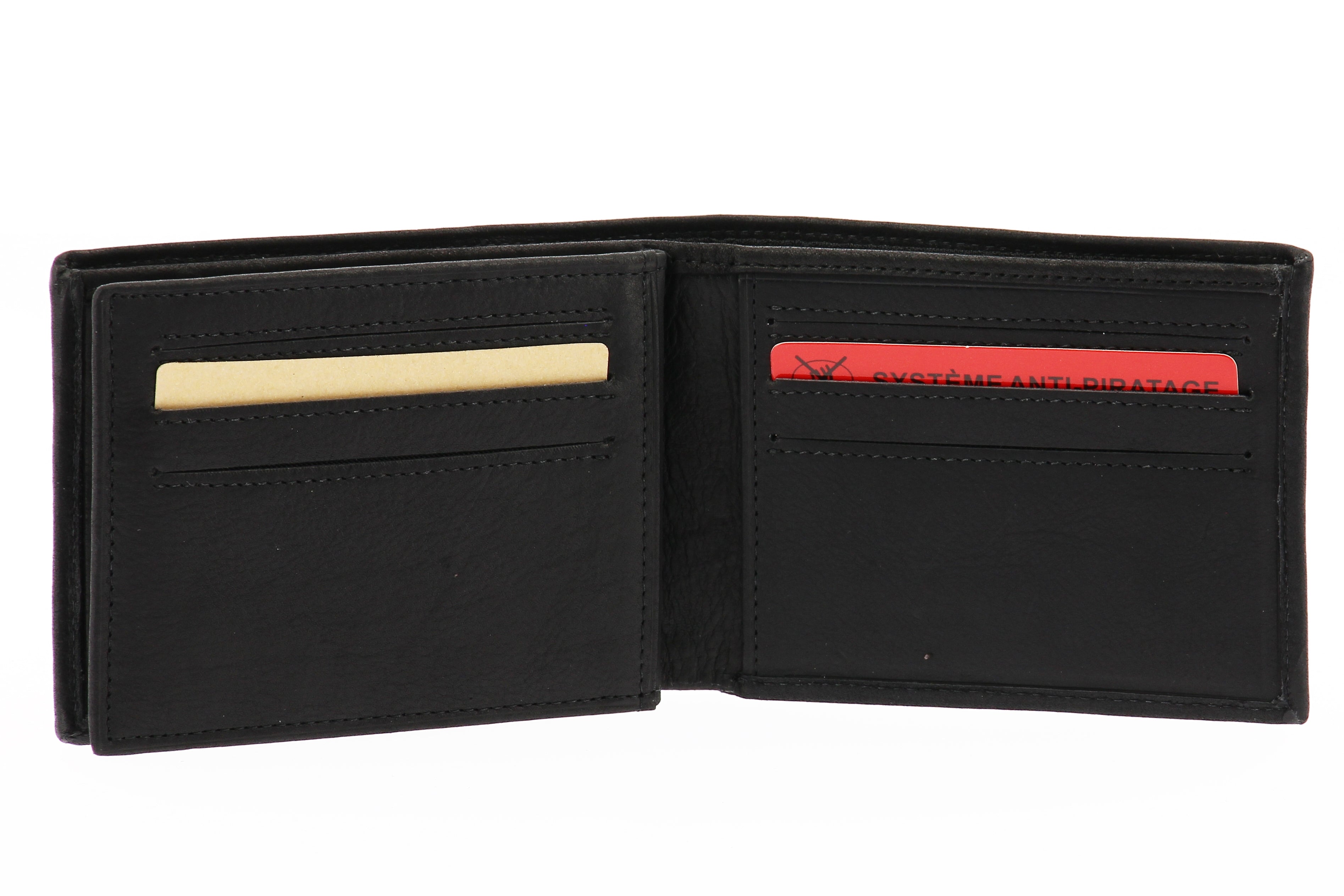 Louis Italian oiled leather card holder