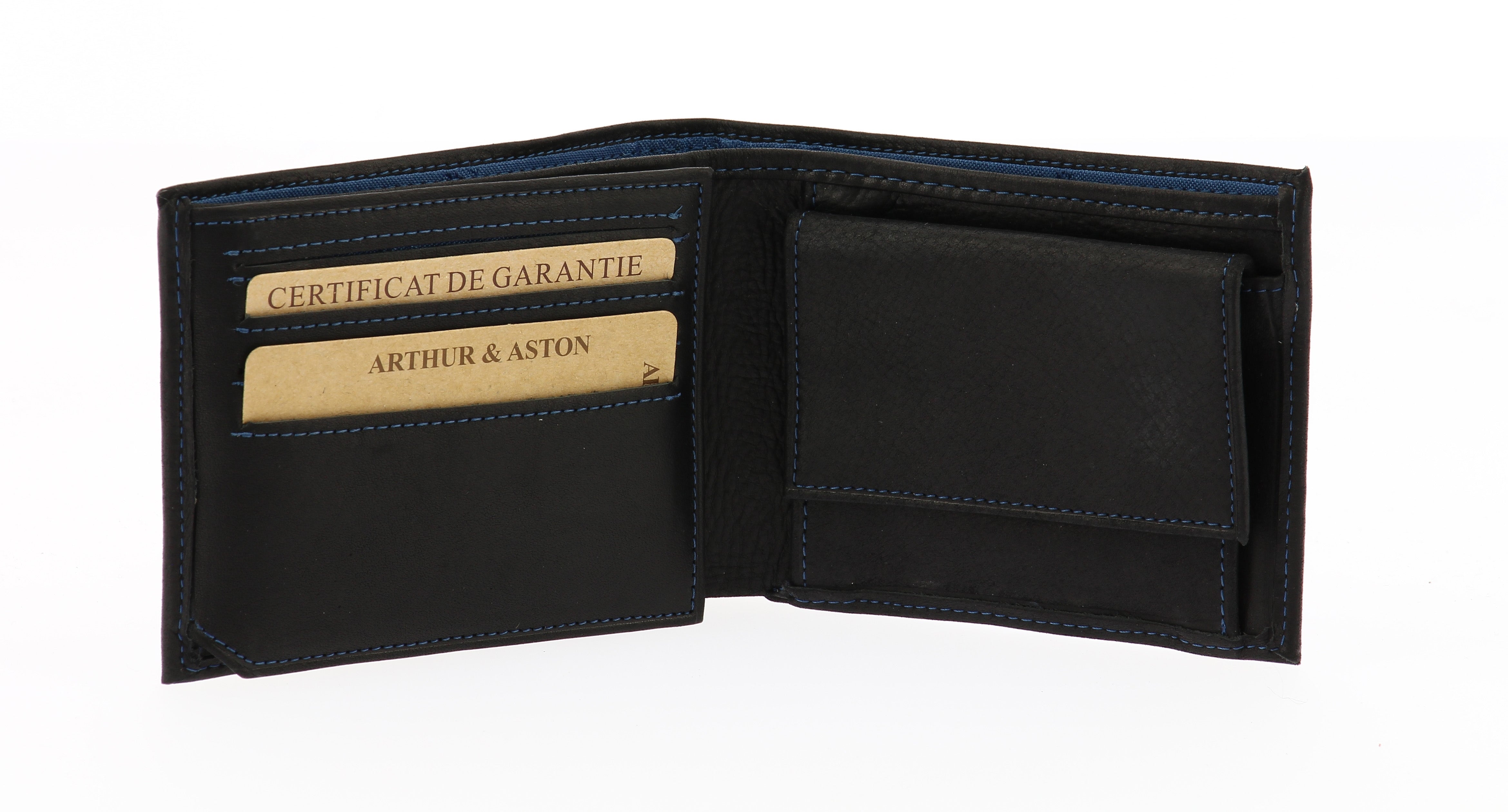 Louis Italian oiled leather wallet