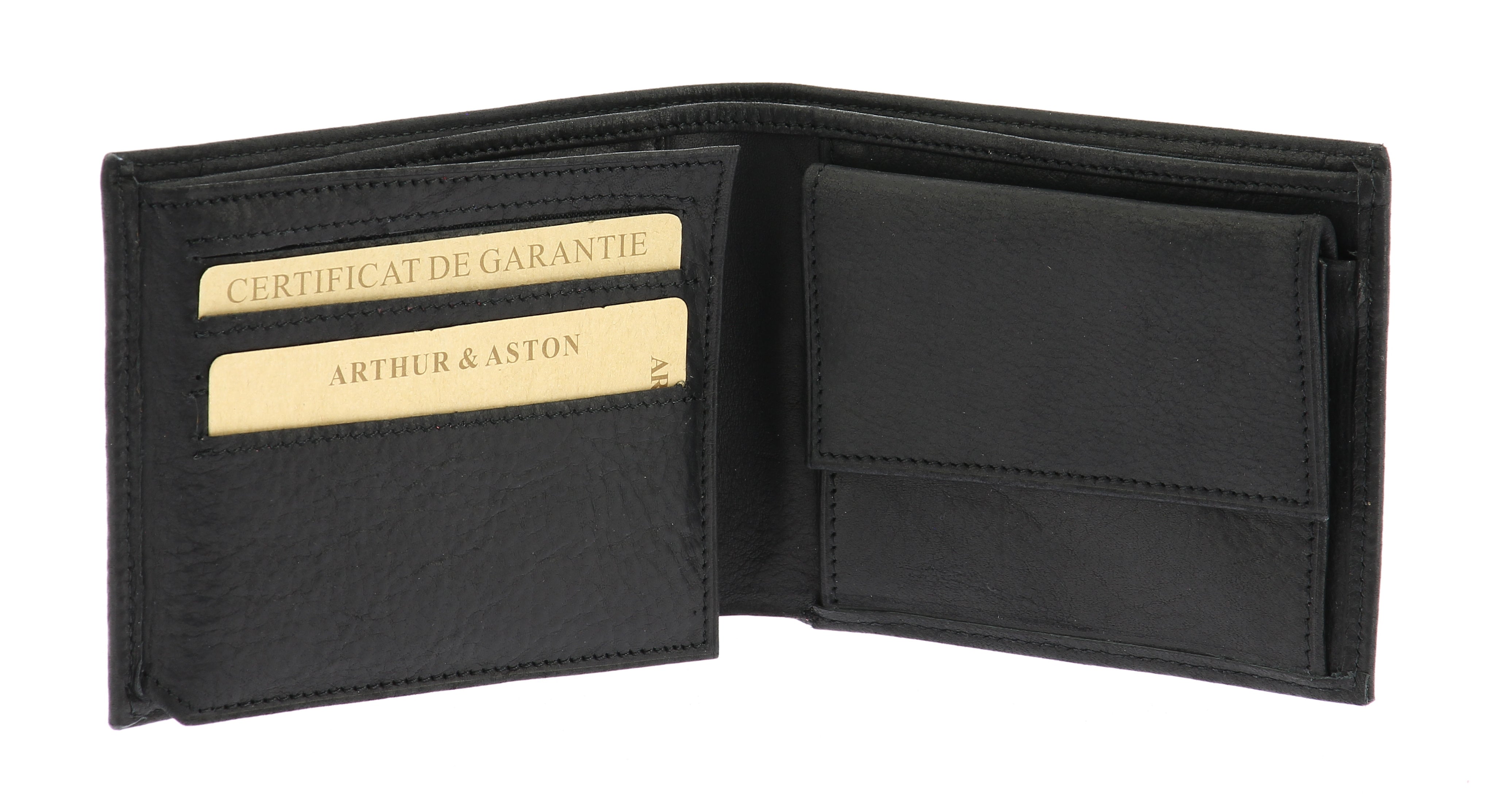 Louis Italian oiled leather wallet