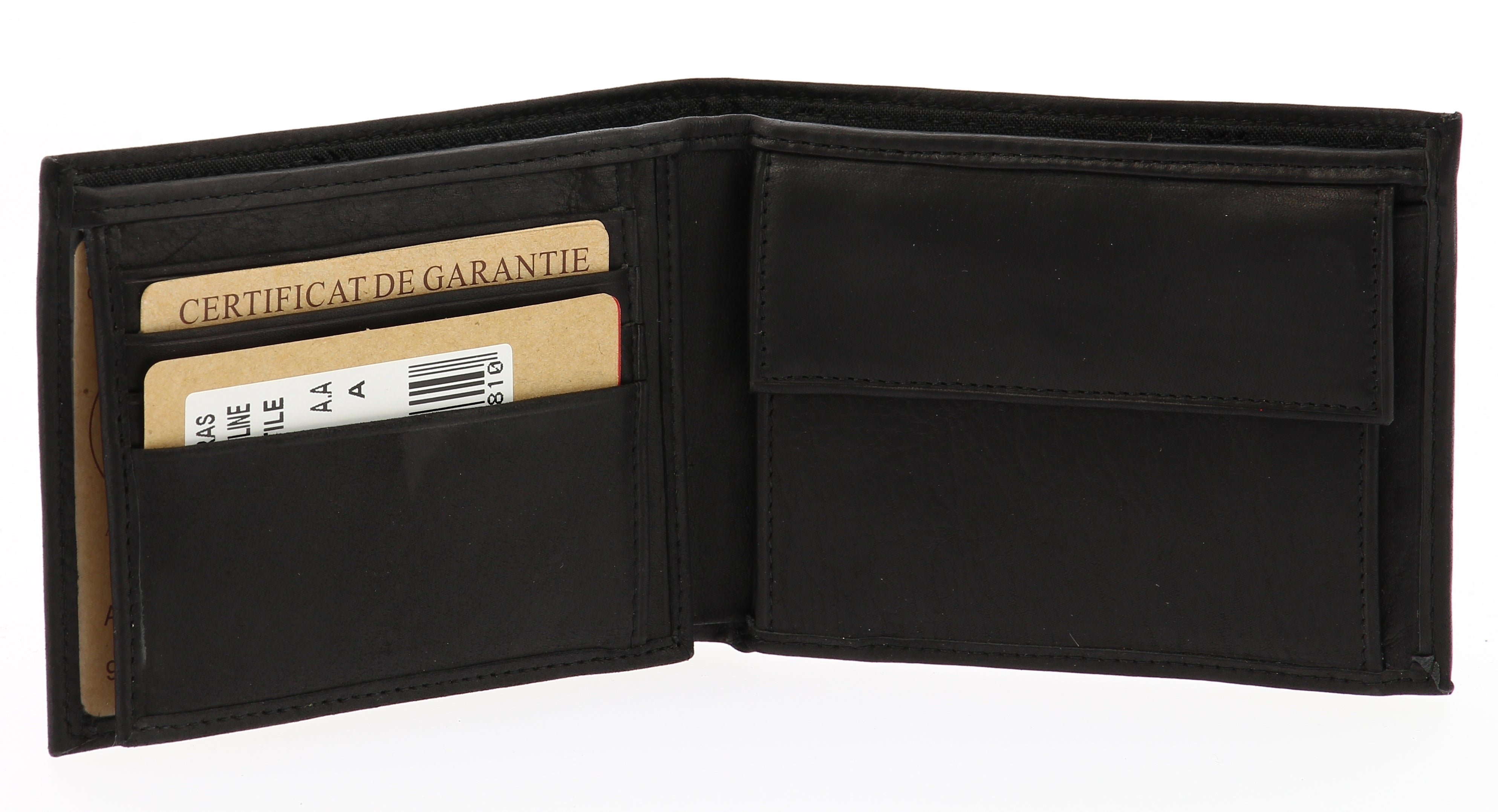Italian oiled leather wallet
