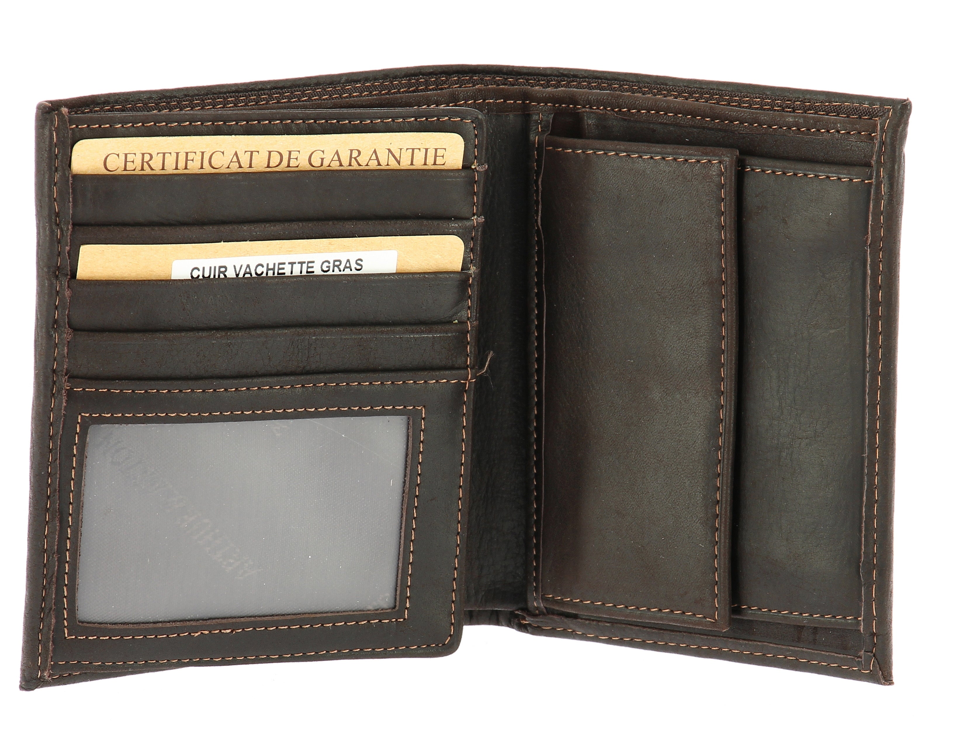 Louis oiled leather wallet