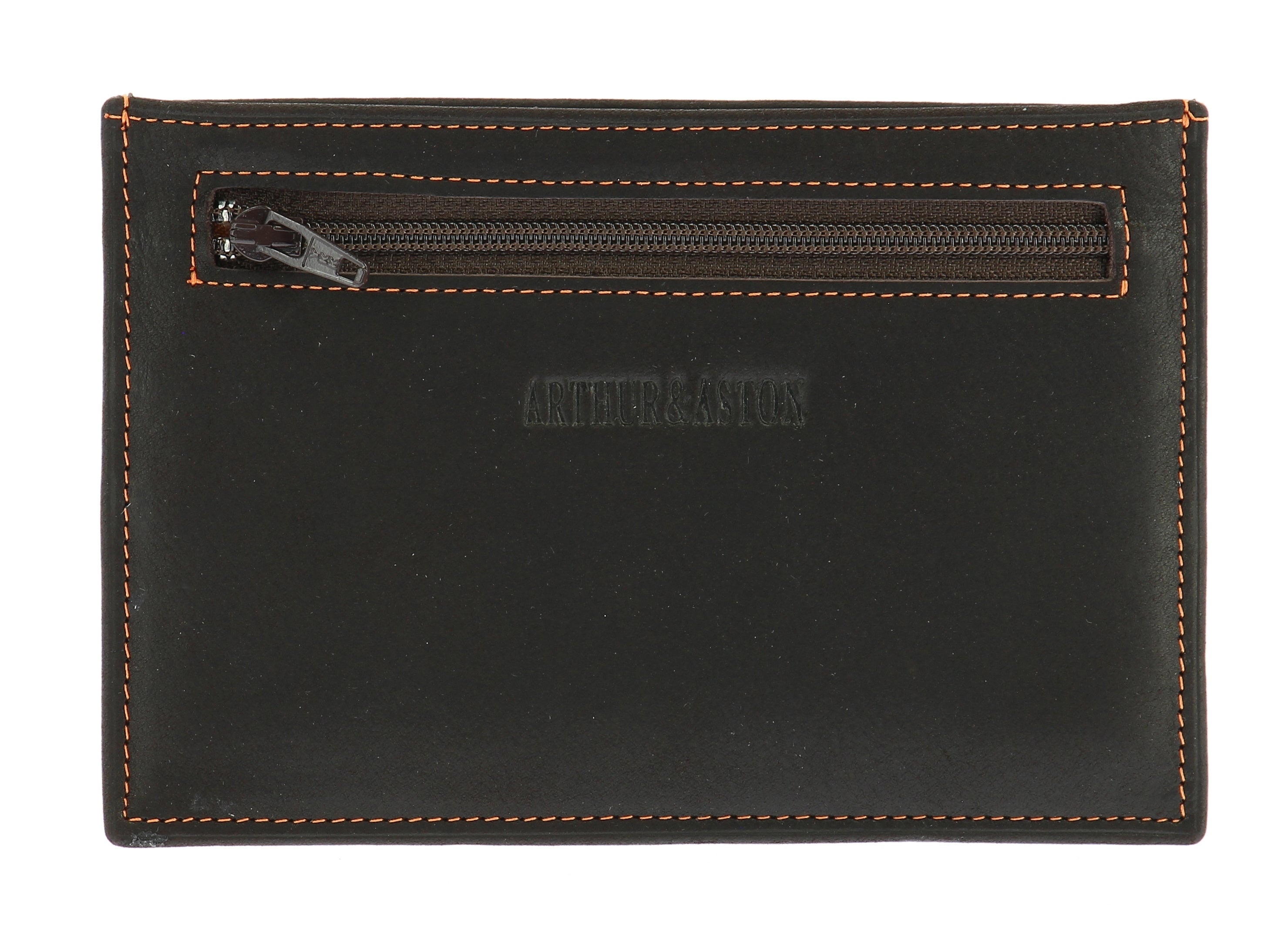 Louis oiled leather paper holder