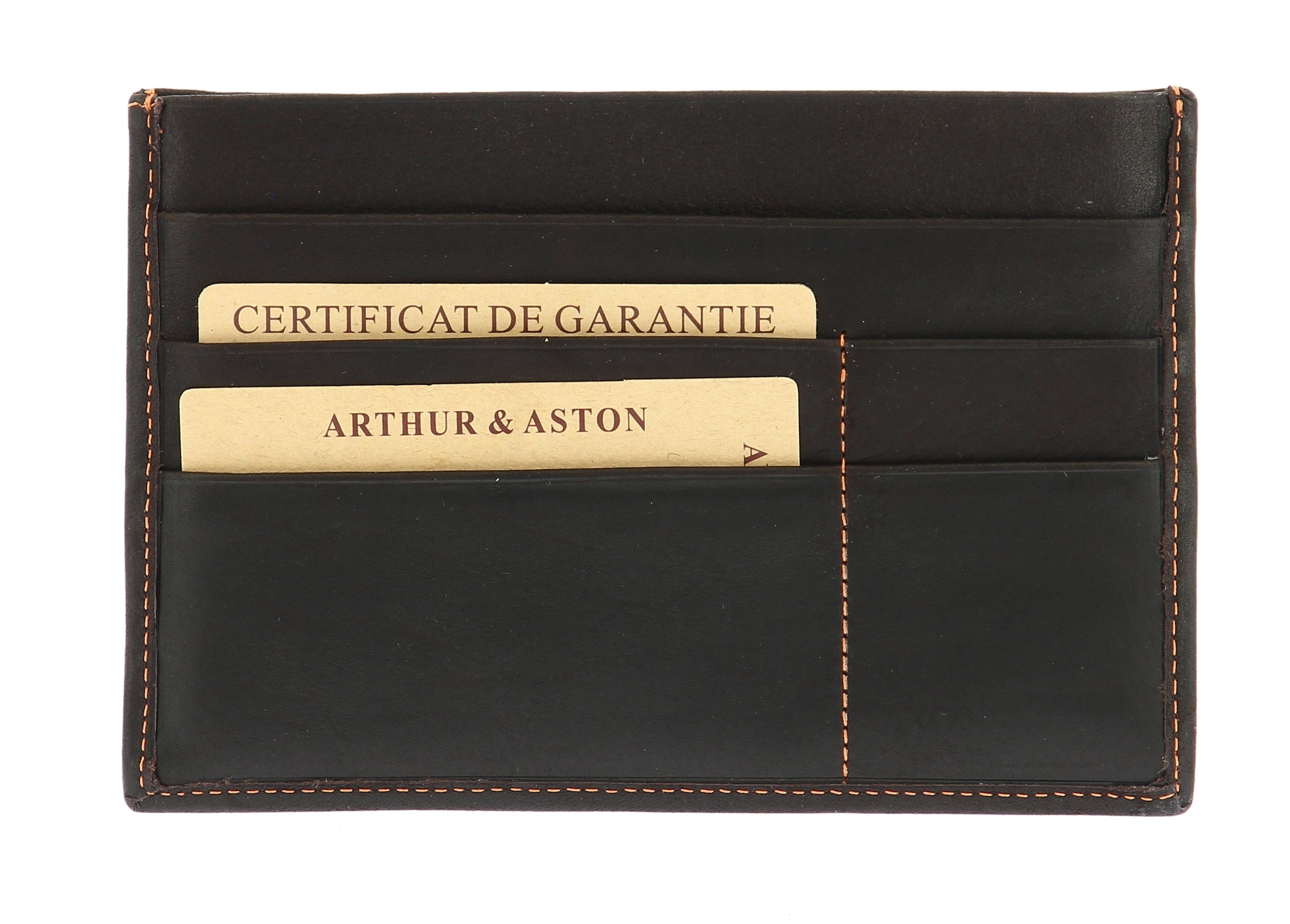 Louis oiled leather paper holder