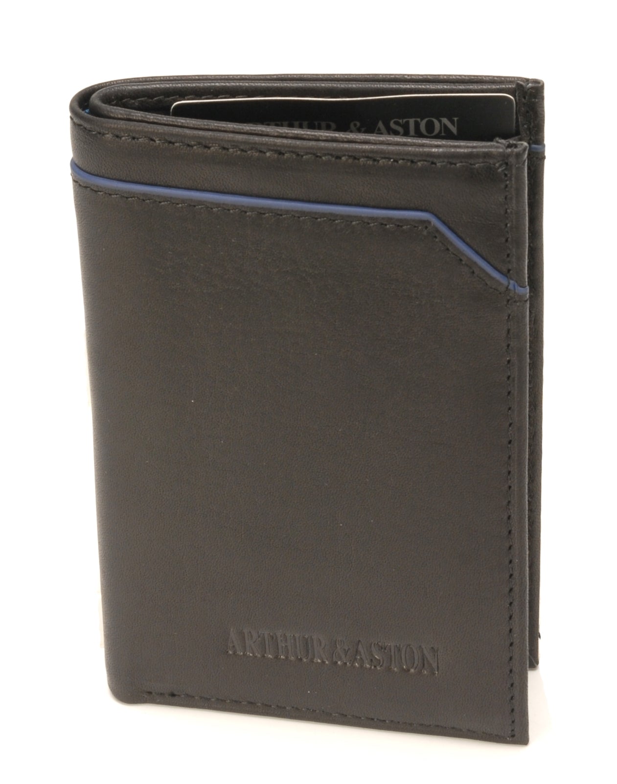 Porte-cartes Hugo en cuir plongé