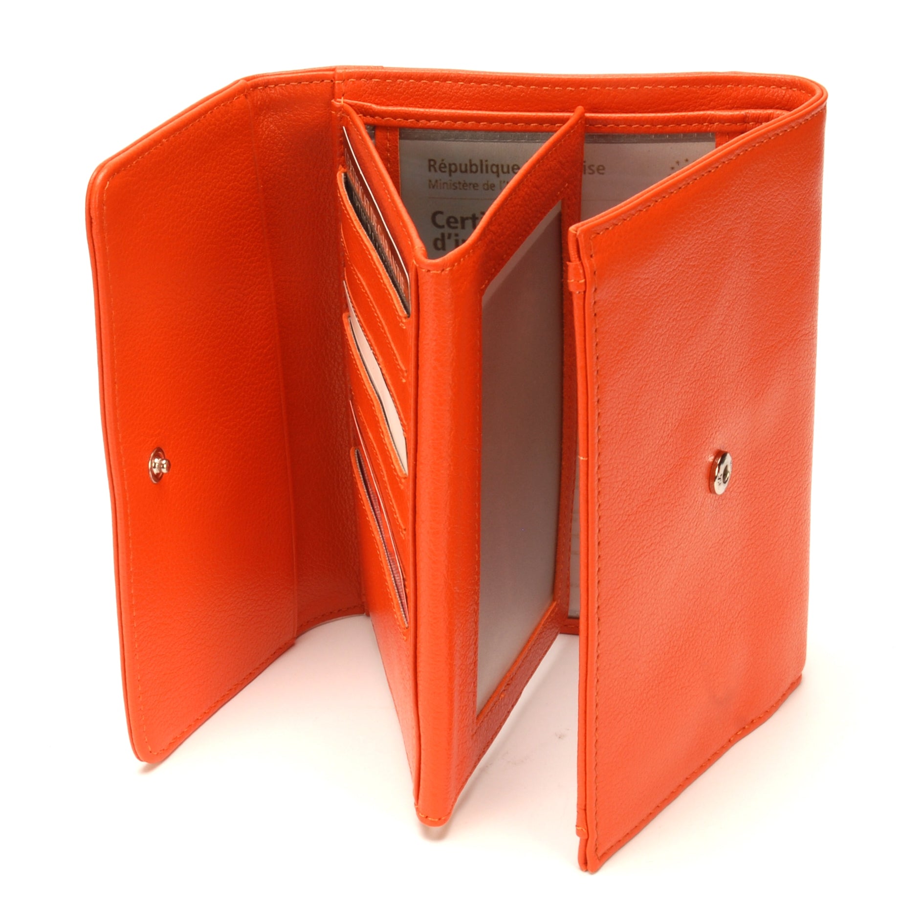 Porte-papiers Emma en cuir