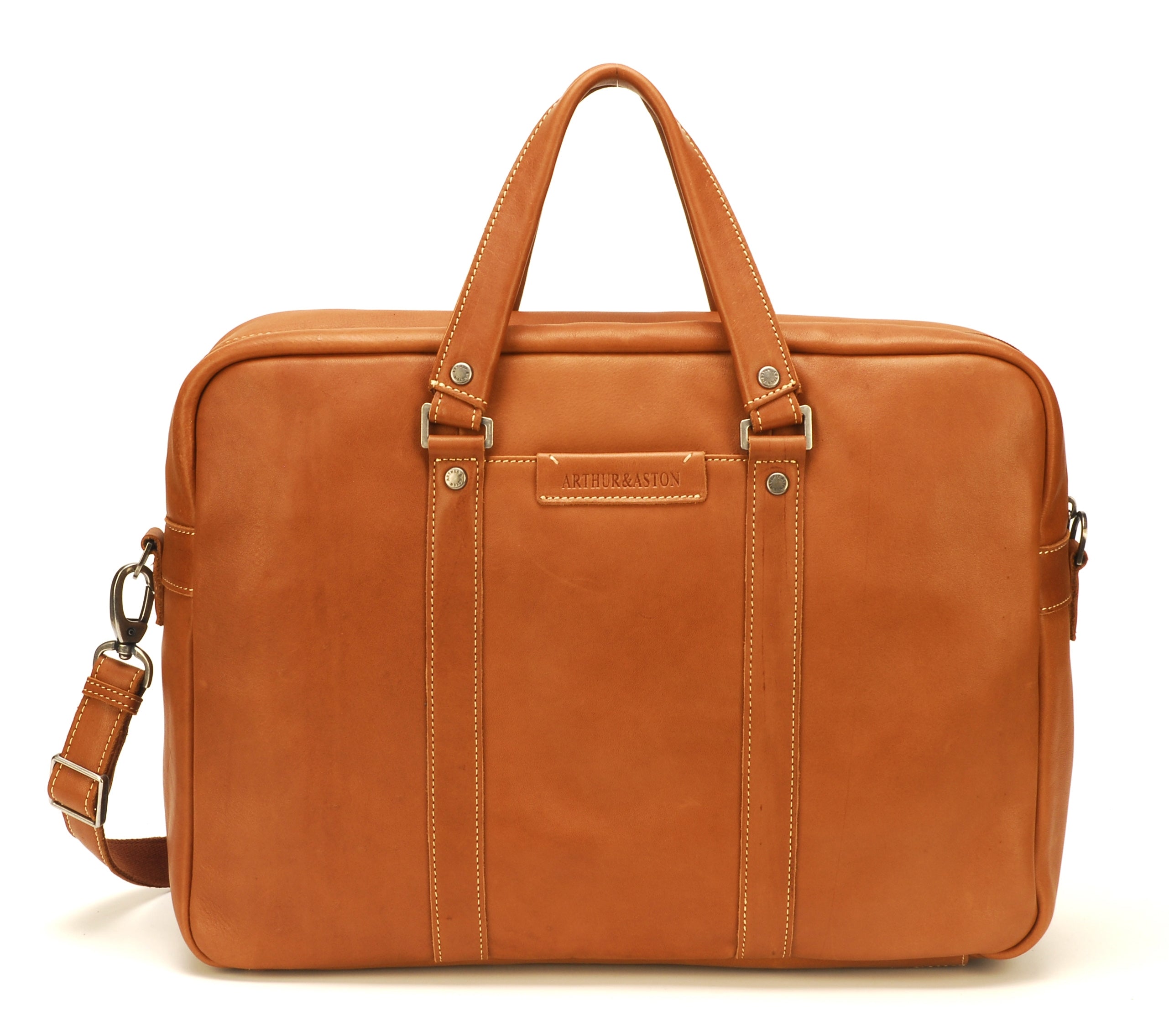 Large leather briefcase Johany 2028-03
