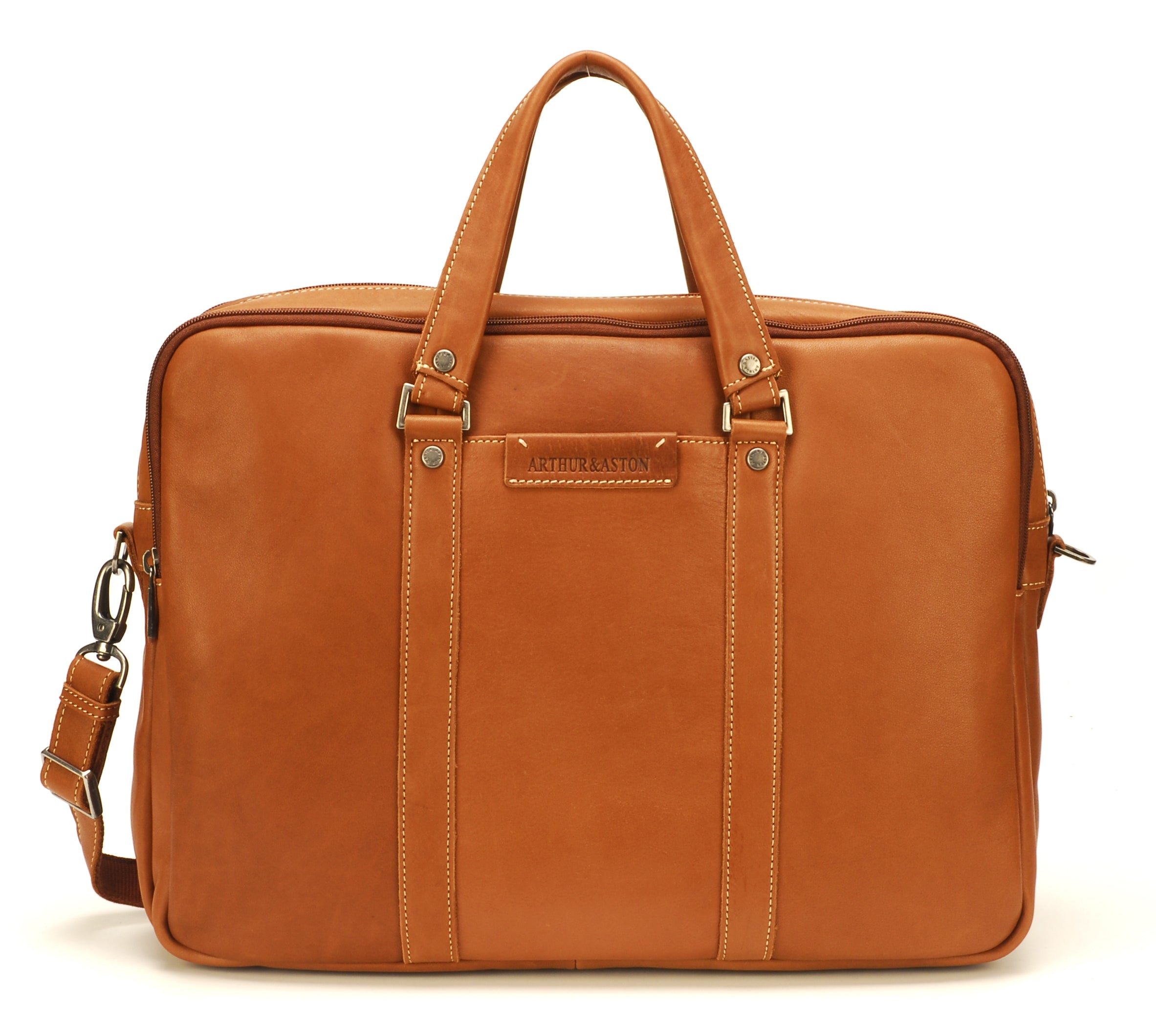 Large leather briefcase Johany 2028-05