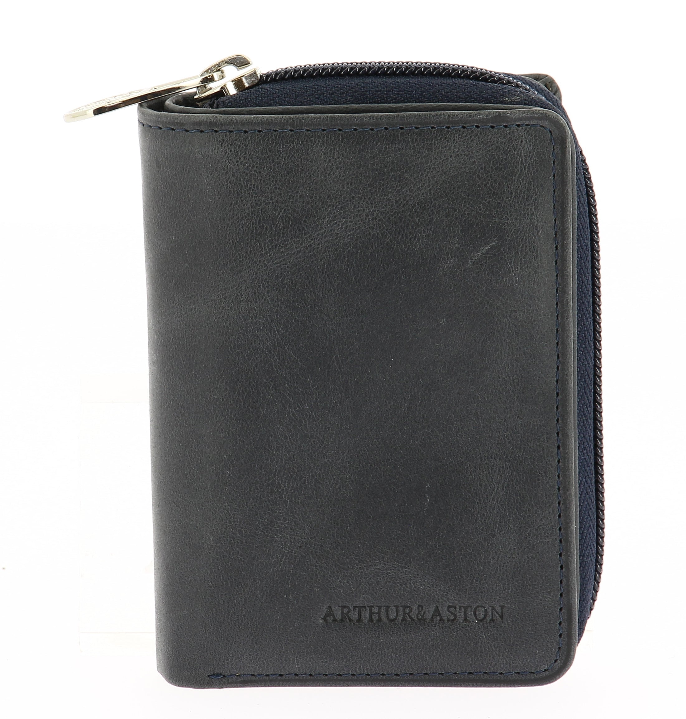 Oiled Leather Wallet and Card Holder Pink