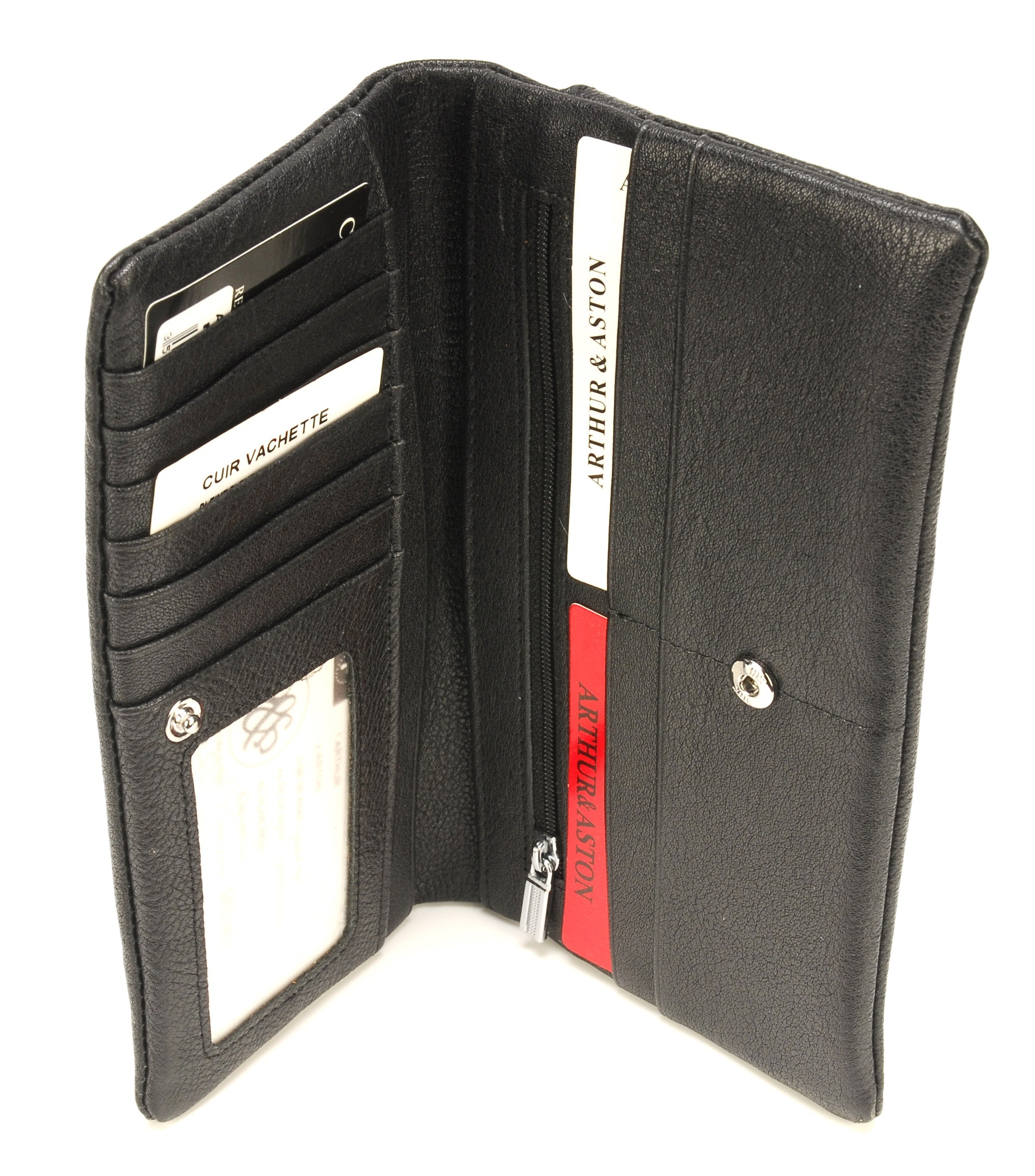 Portefeuille cuir Pia