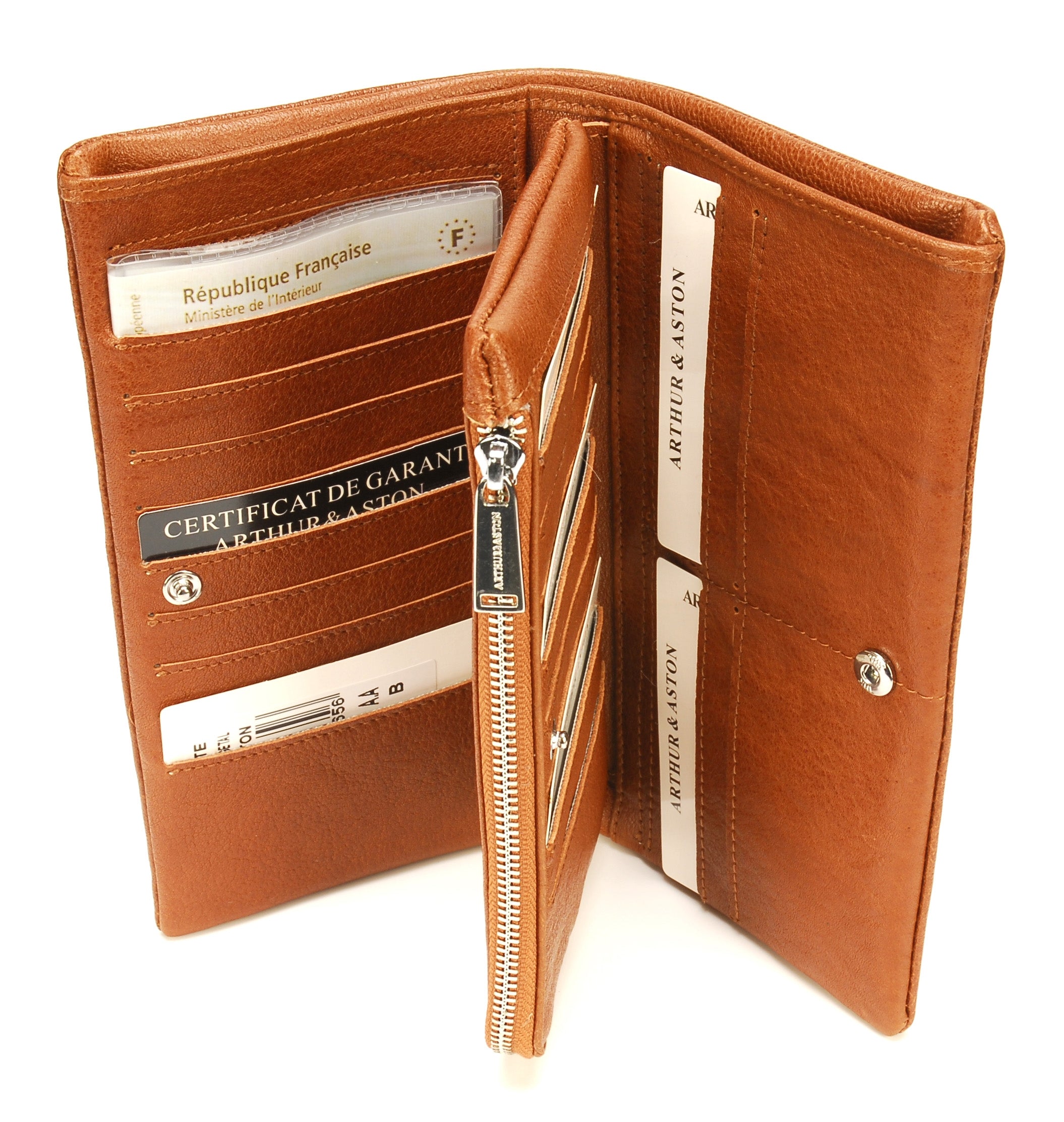 Portefeuille cuir Pia