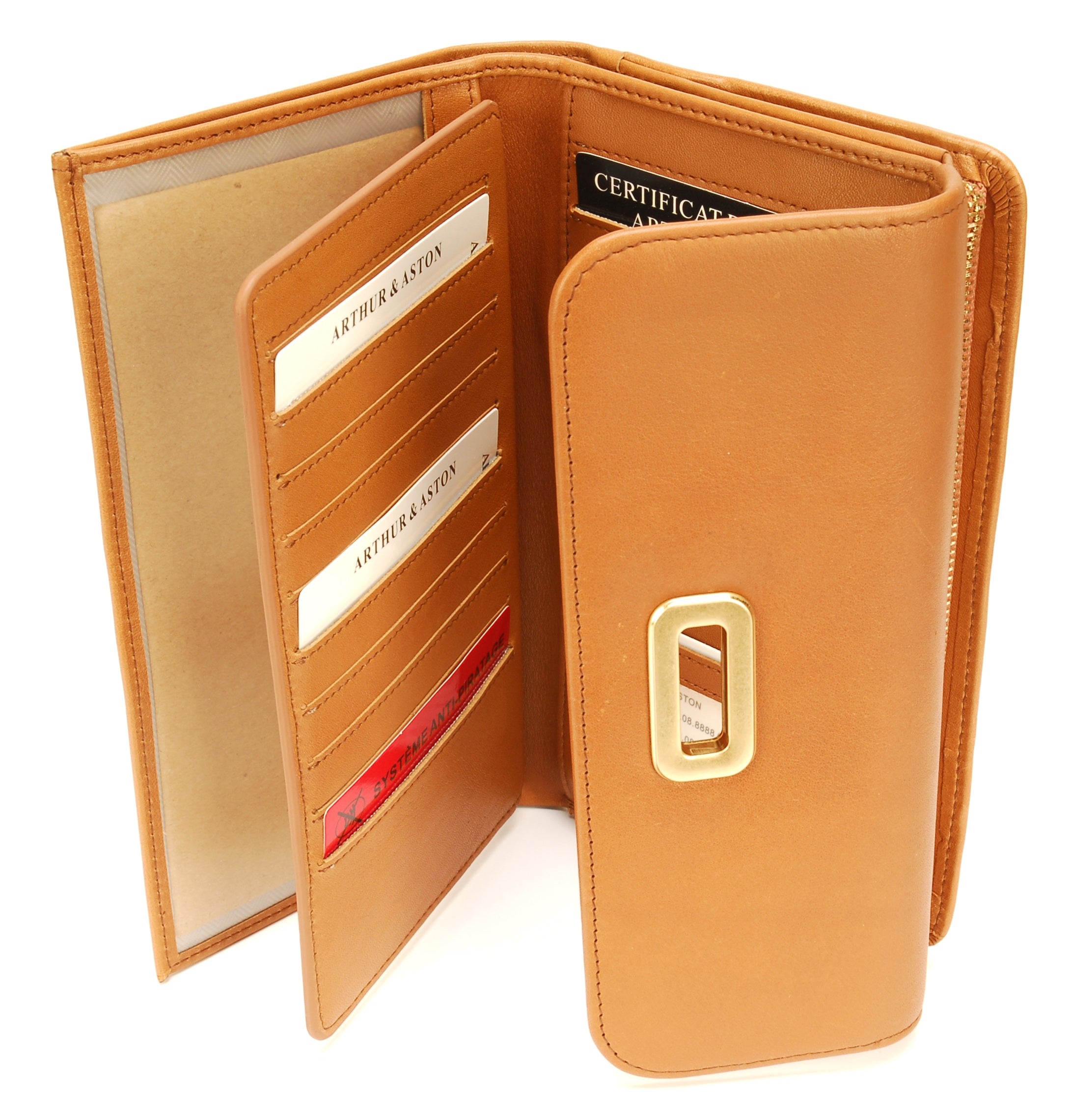 Compagnon Porte-chéquier cuir Ellie