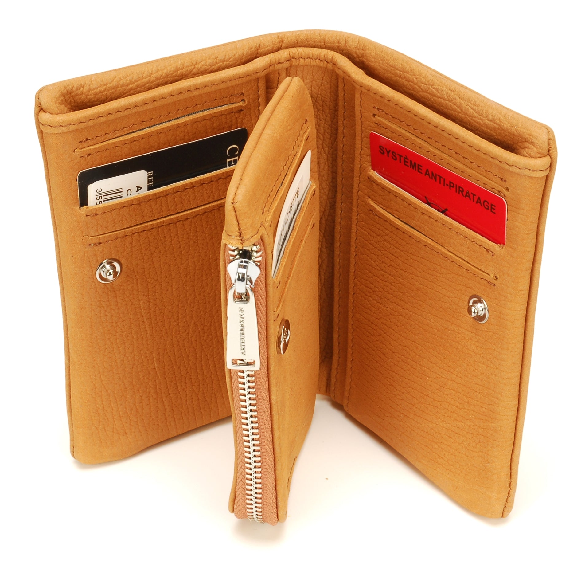 Portefeuille cuir Clémence