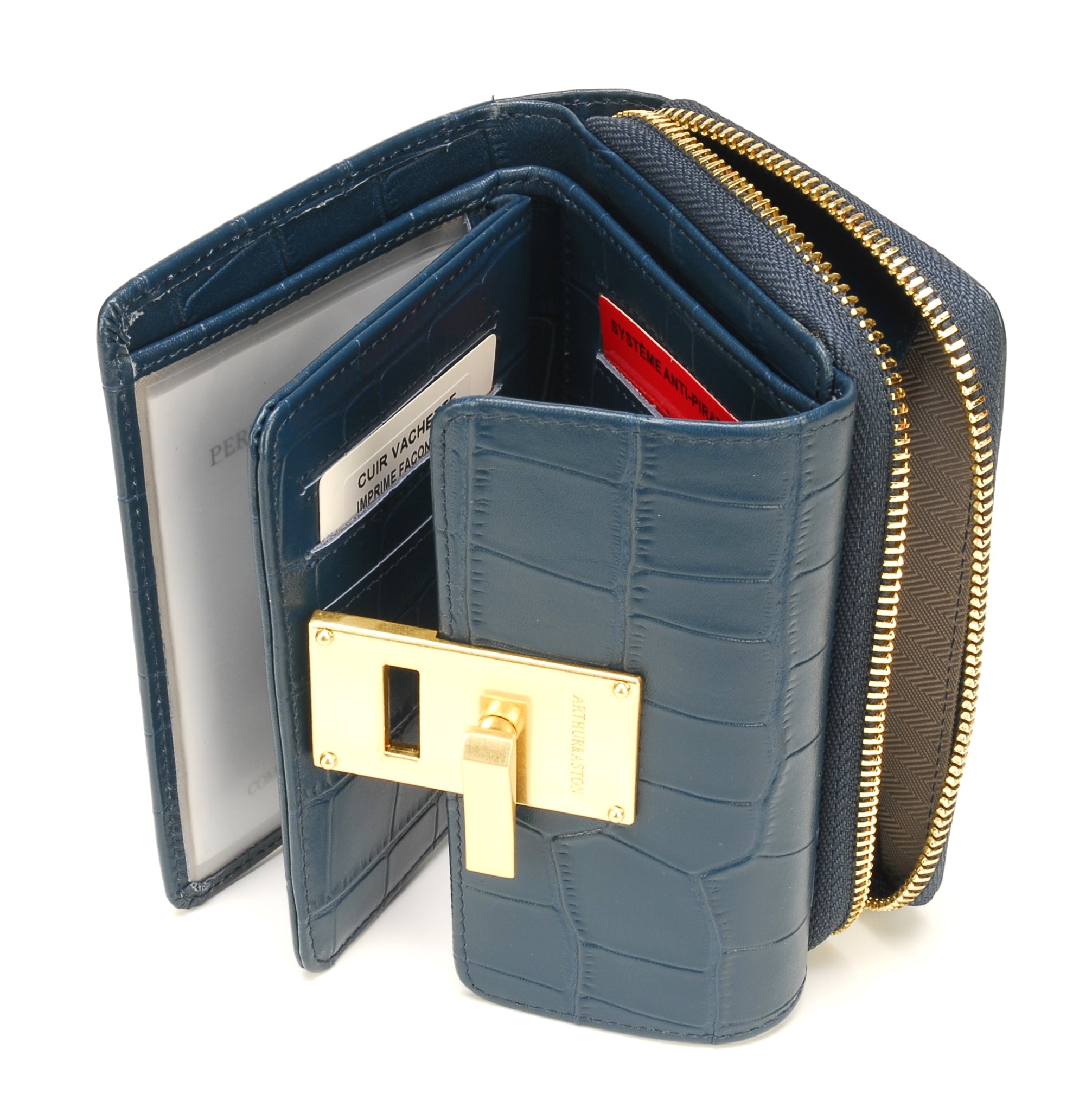 Portefeuille cuir Romy